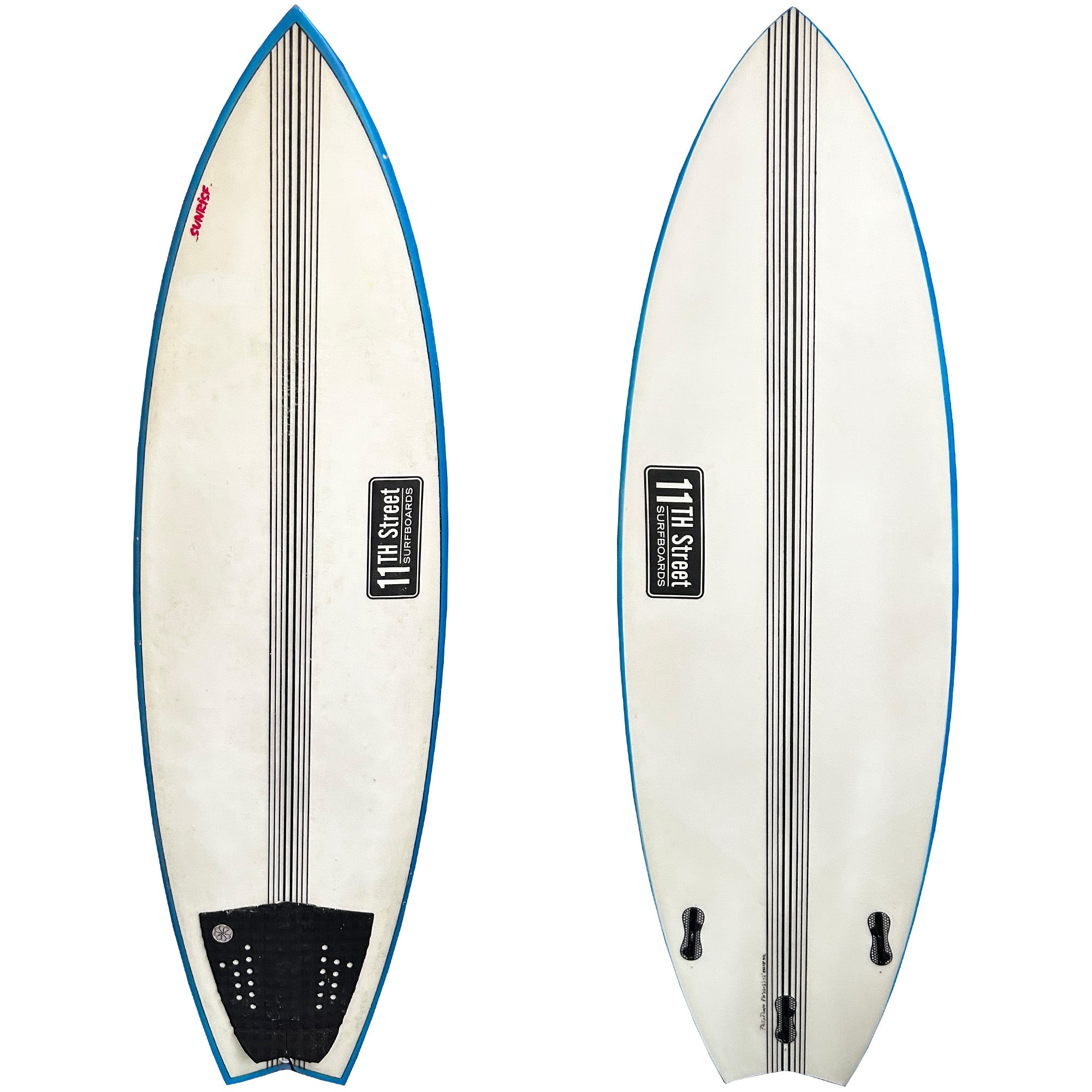 11th Street Surfboards 5'10 Consignment Surfboard - FCS II