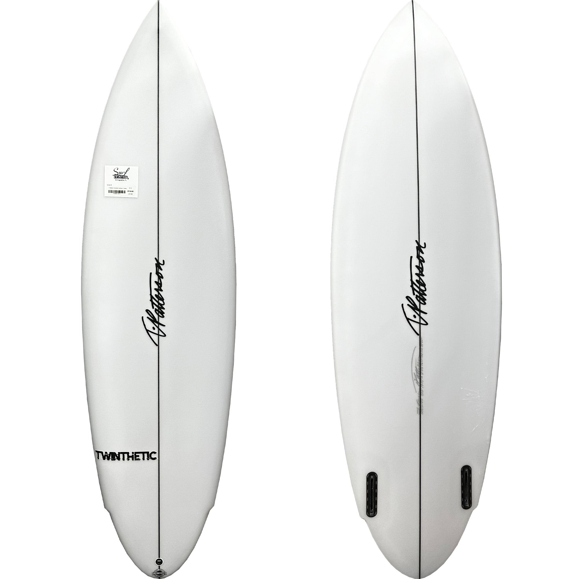 T. Patterson Twinsthetic 5'10 Surfboard - Futures