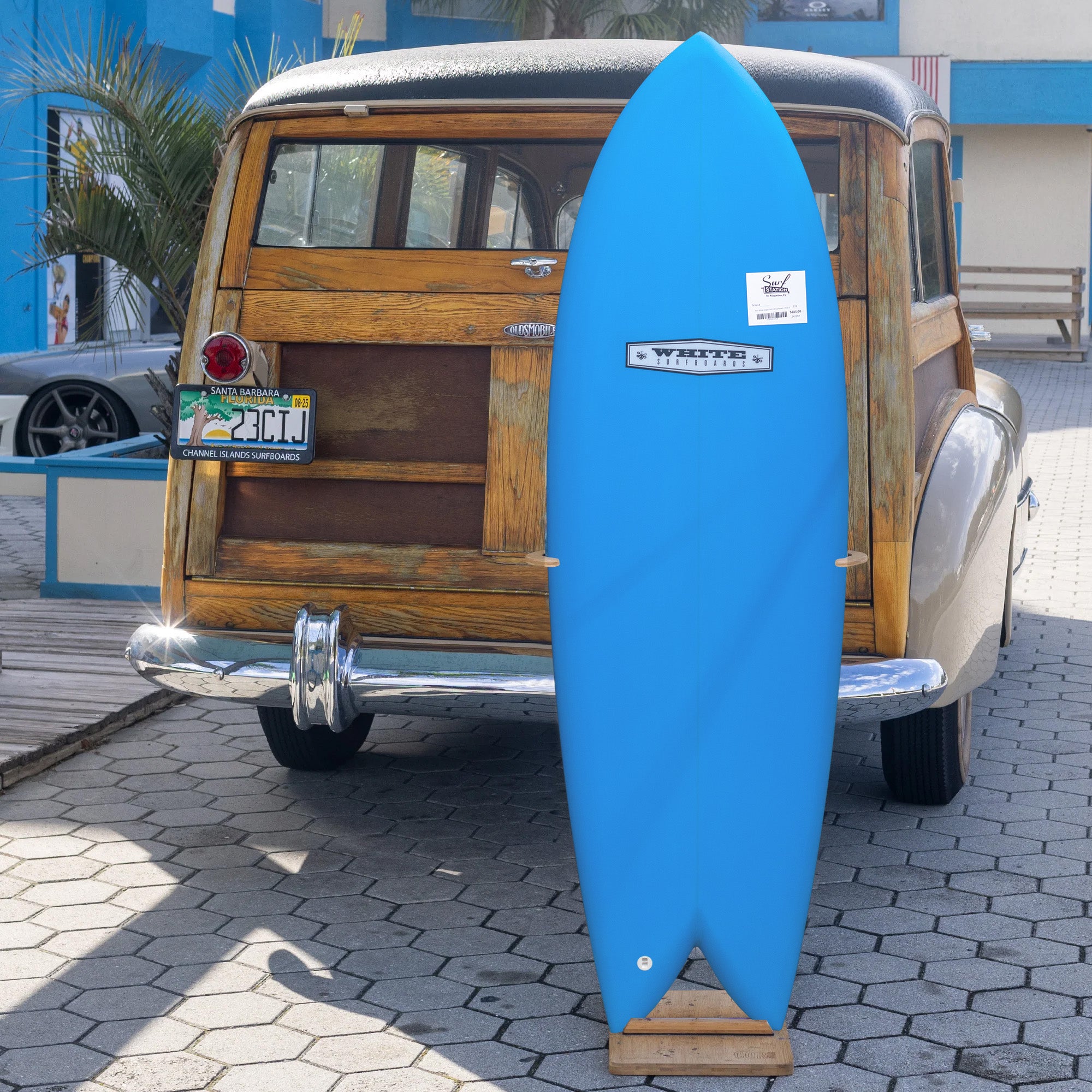 Ken White Quad Fish 5'8 Surfboard - FCS II