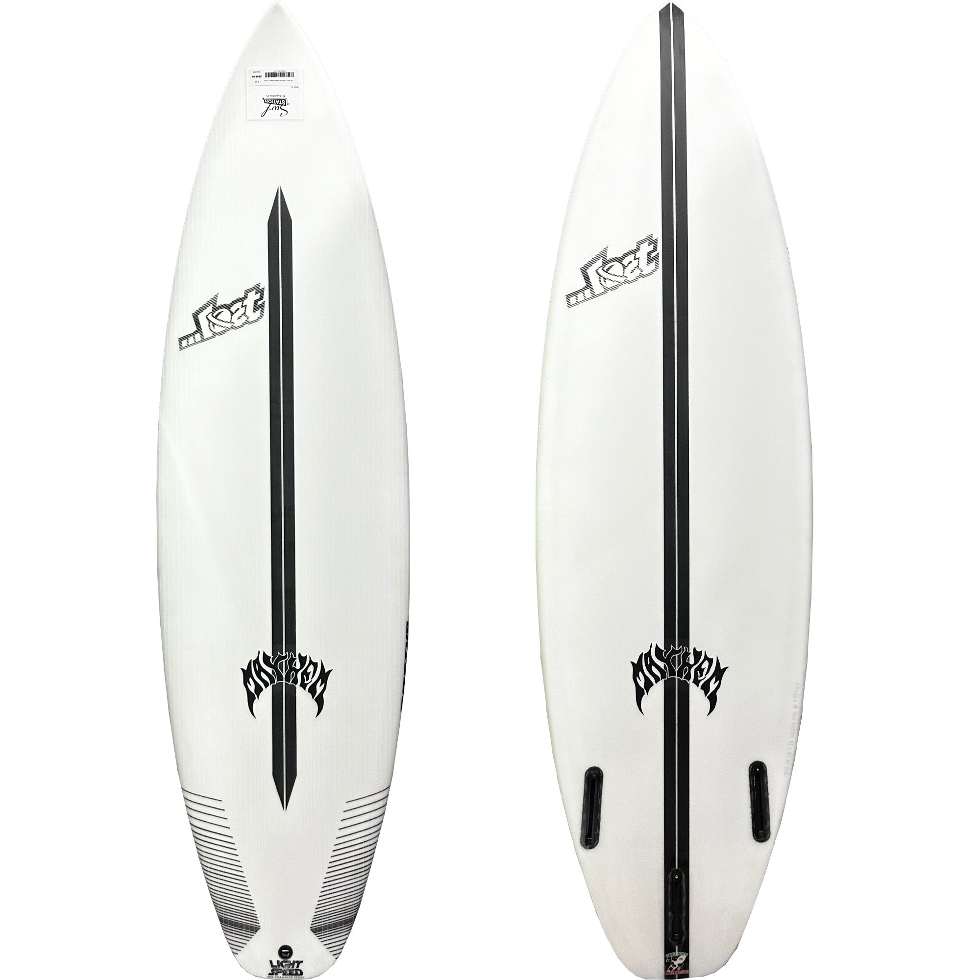 Lost Driver 3.0 Stub Light Speed Surfboard - Futures