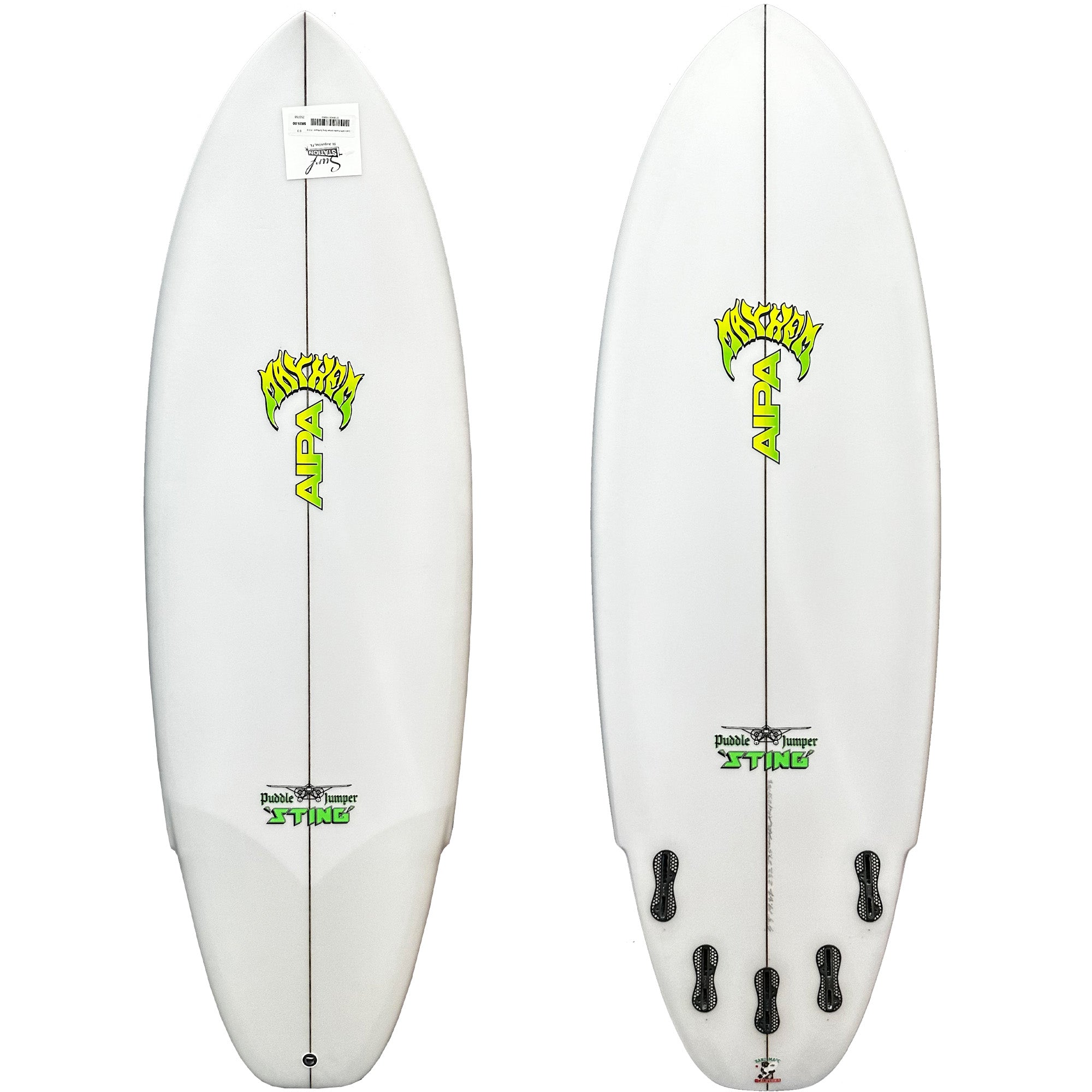 Lost x AIPA Puddle Jumper Sting Surfboard - FCS II