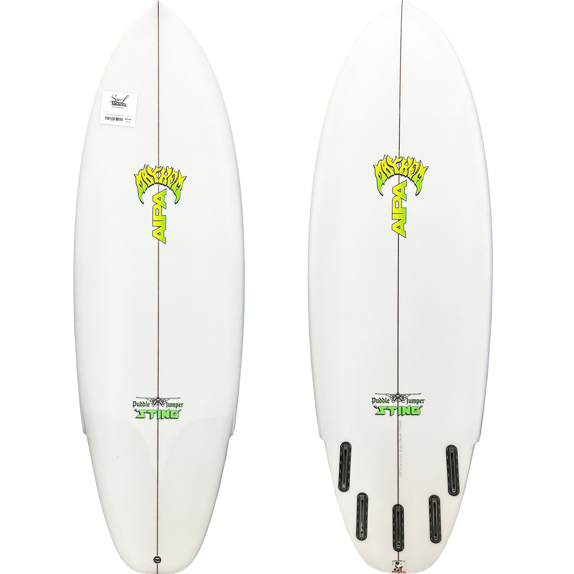 Lost x AIPA Puddle Jumper Sting 5'5 Surfboard - Futures