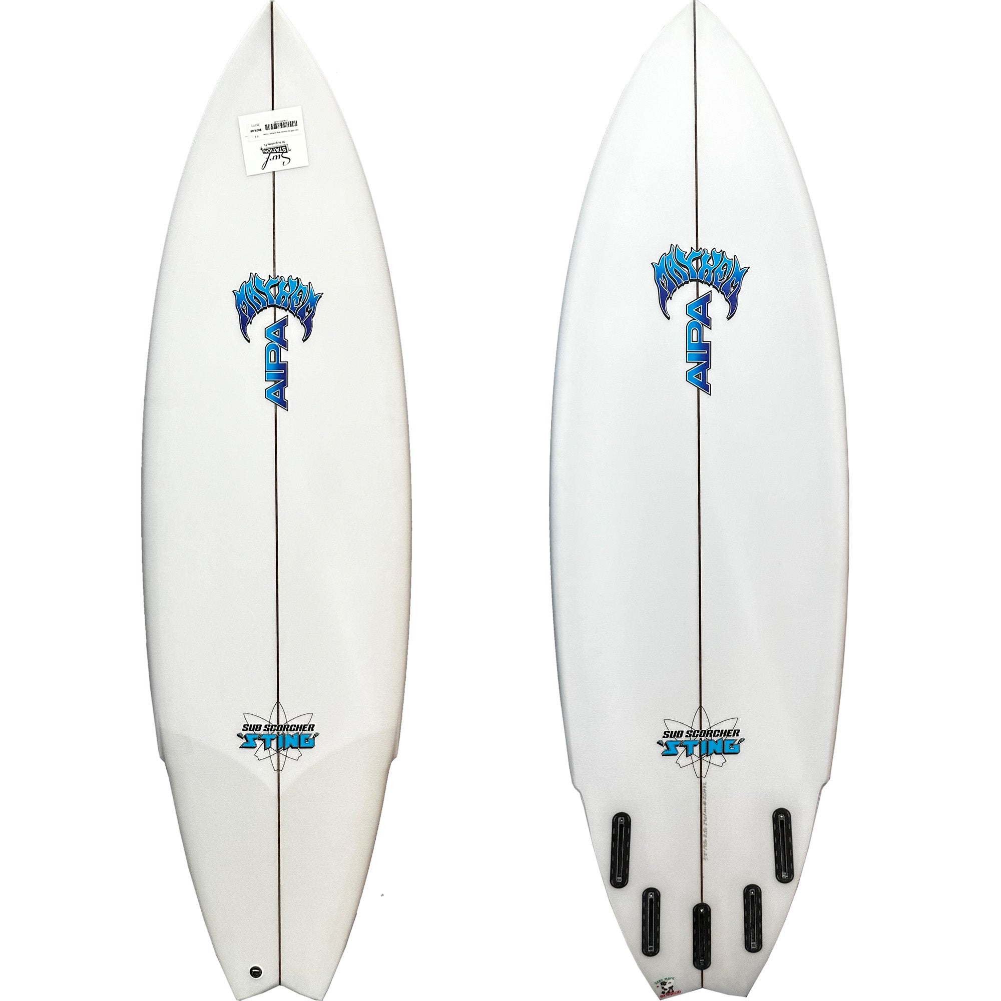 Lost x AIPA Sub Scorcher Sting 5'8 Surfboard - Futures