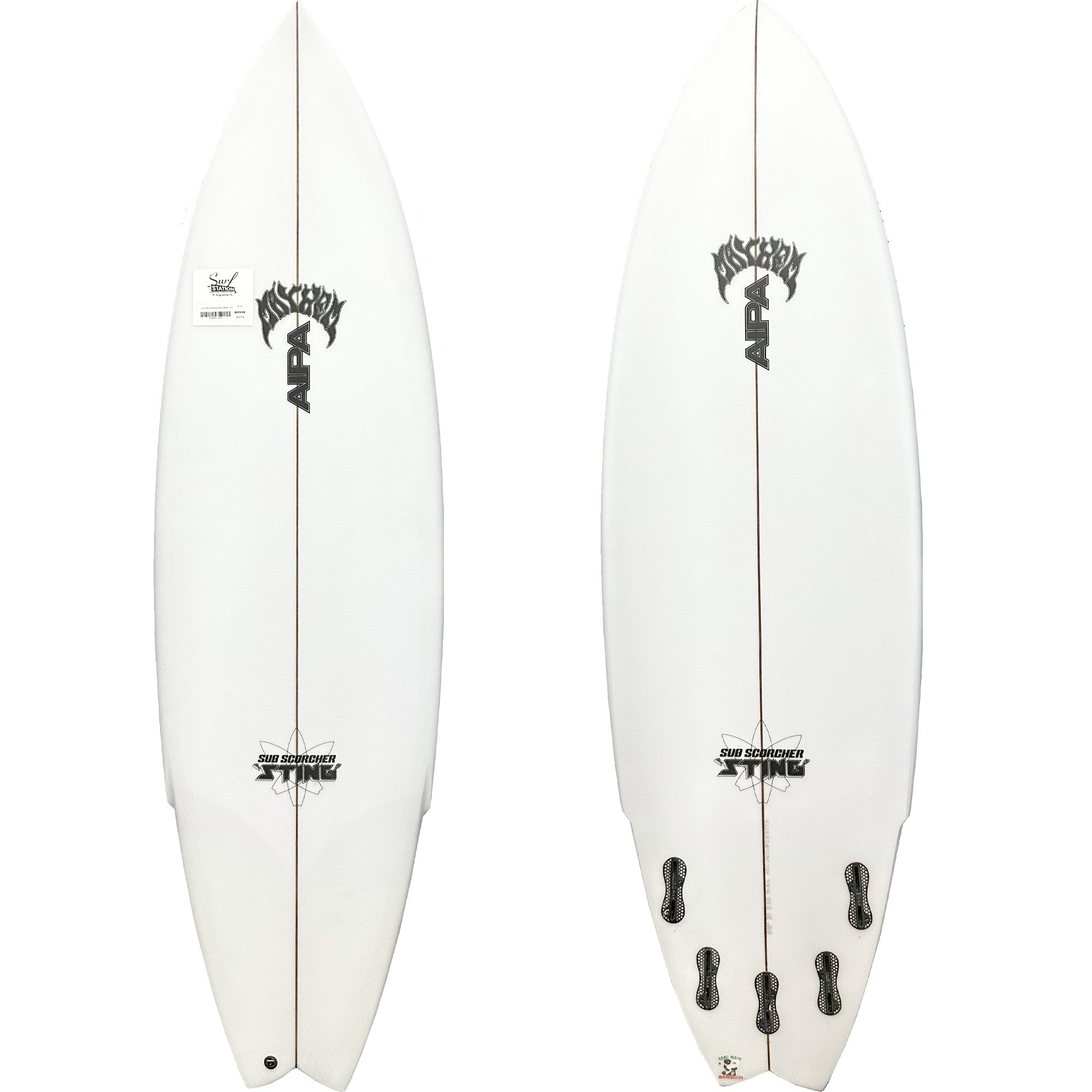 Lost x AIPA Sub Scorcher Sting 5'6 Surfboard - FCS II