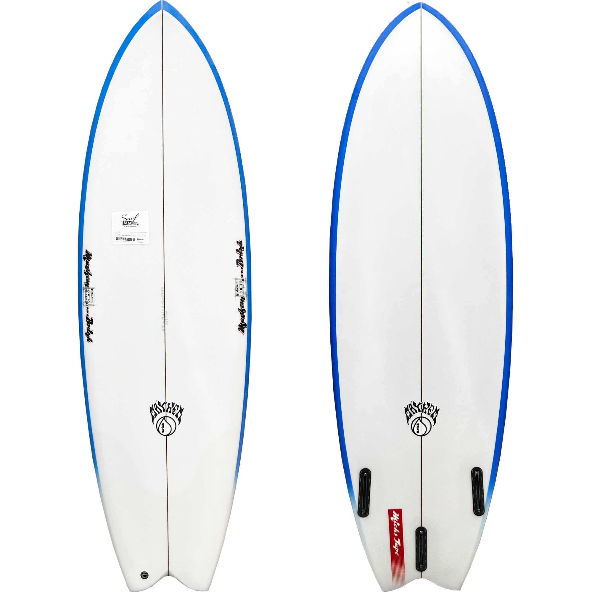 Lost MicksTape-SYM 5'6 Surfboard - Futures