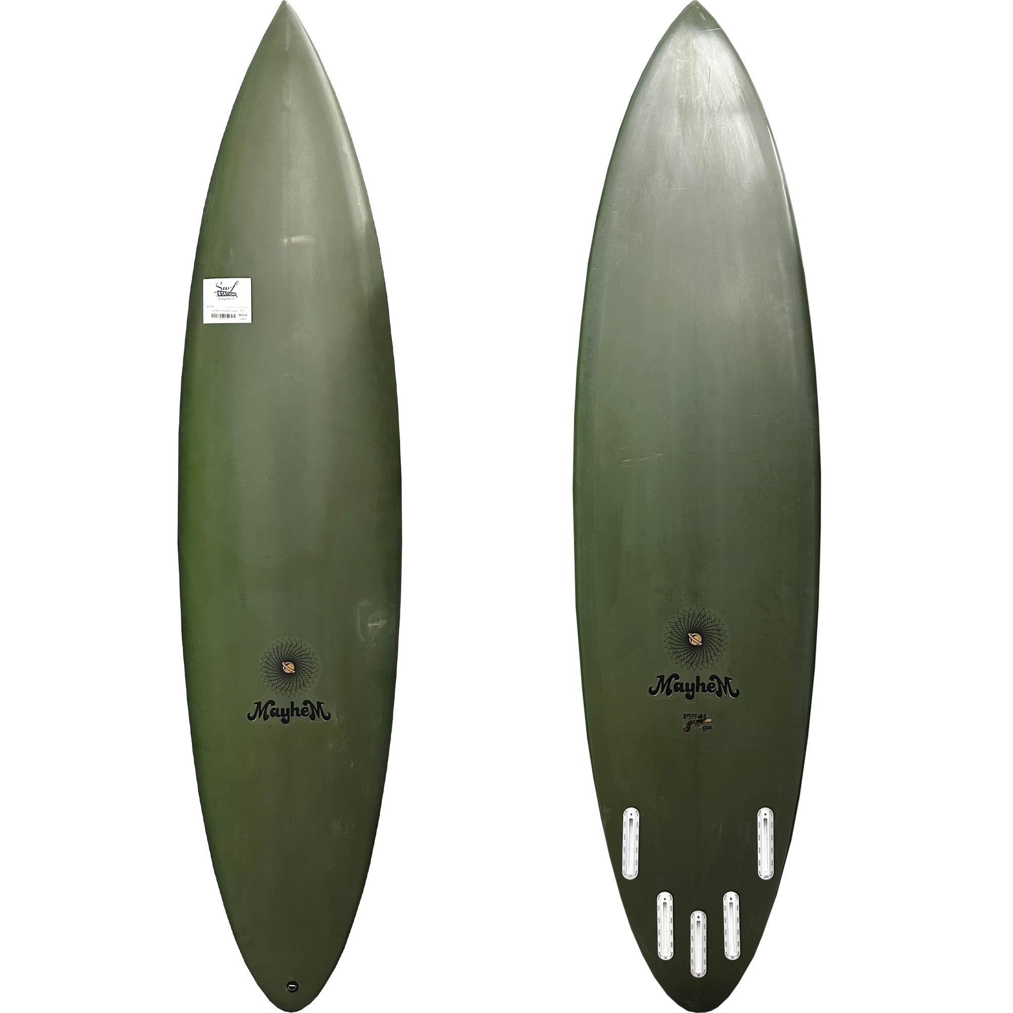 Lost Retro Gun 6'10 Surfboard - Futures