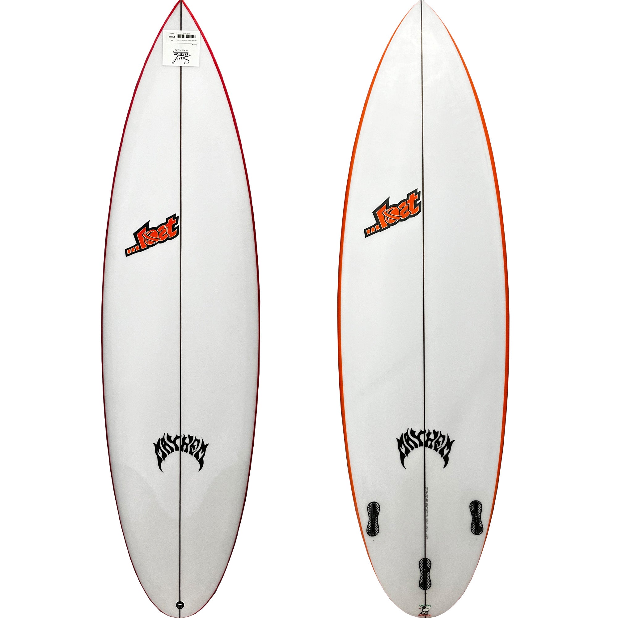 Lost Driver 3.0 Stub Thumb 6'0 Surfboard - FCS II