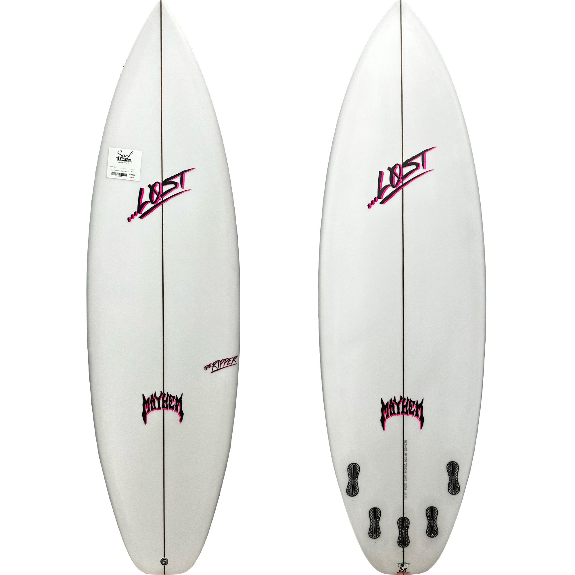 Lost The Ripper 5'10 Surfboard - FCS II