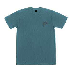 Dark Seas Salty Rodeo Pigment Men's S/S T-Shirt - Bluefin