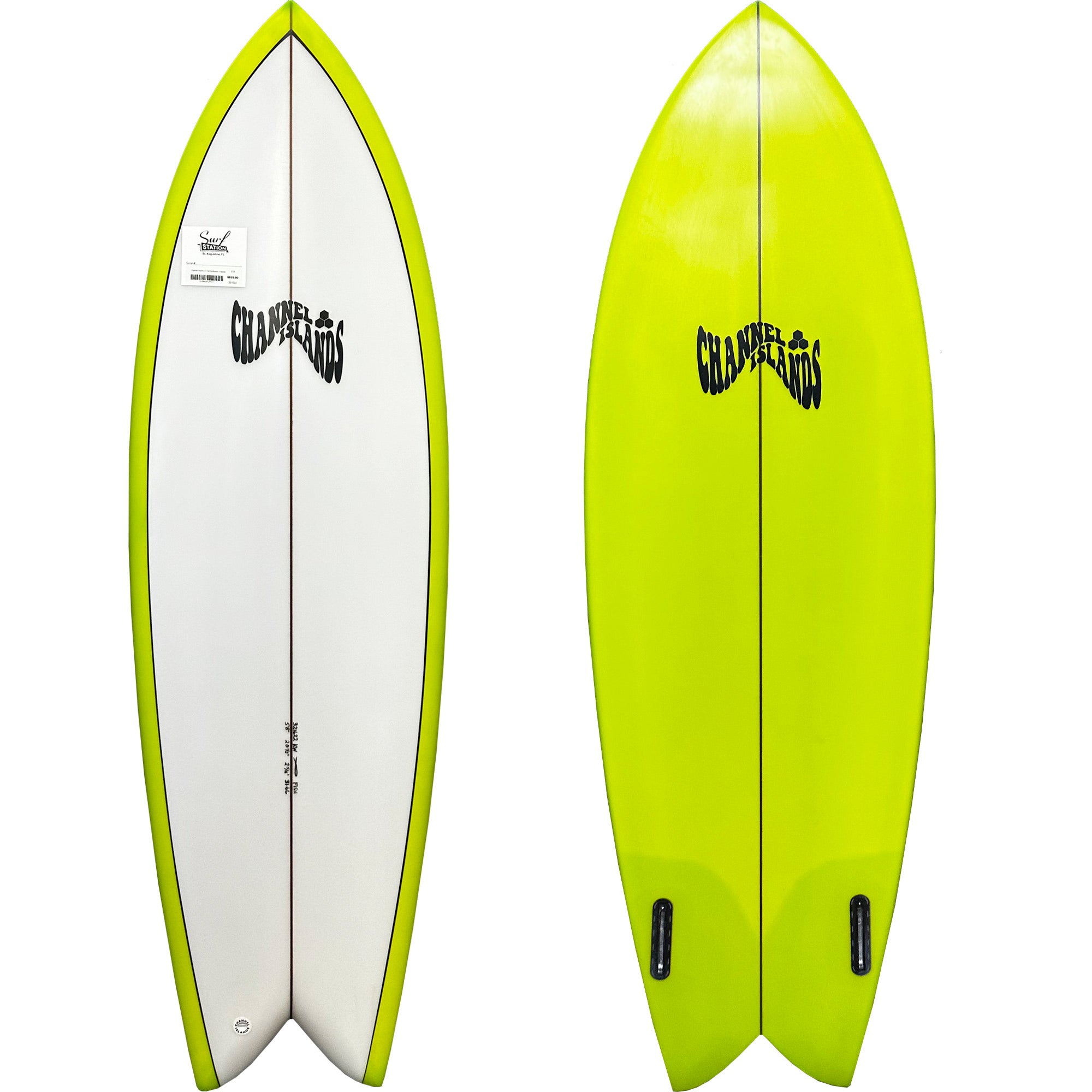 Channel Islands CI Fish Surfboard - Futures