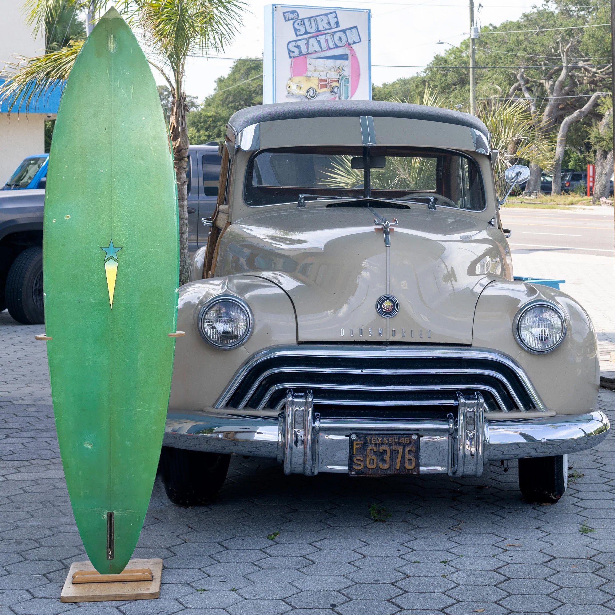 David Nu'uhiwa 7' Surfcrafts Pin Tail Collector Surfboard