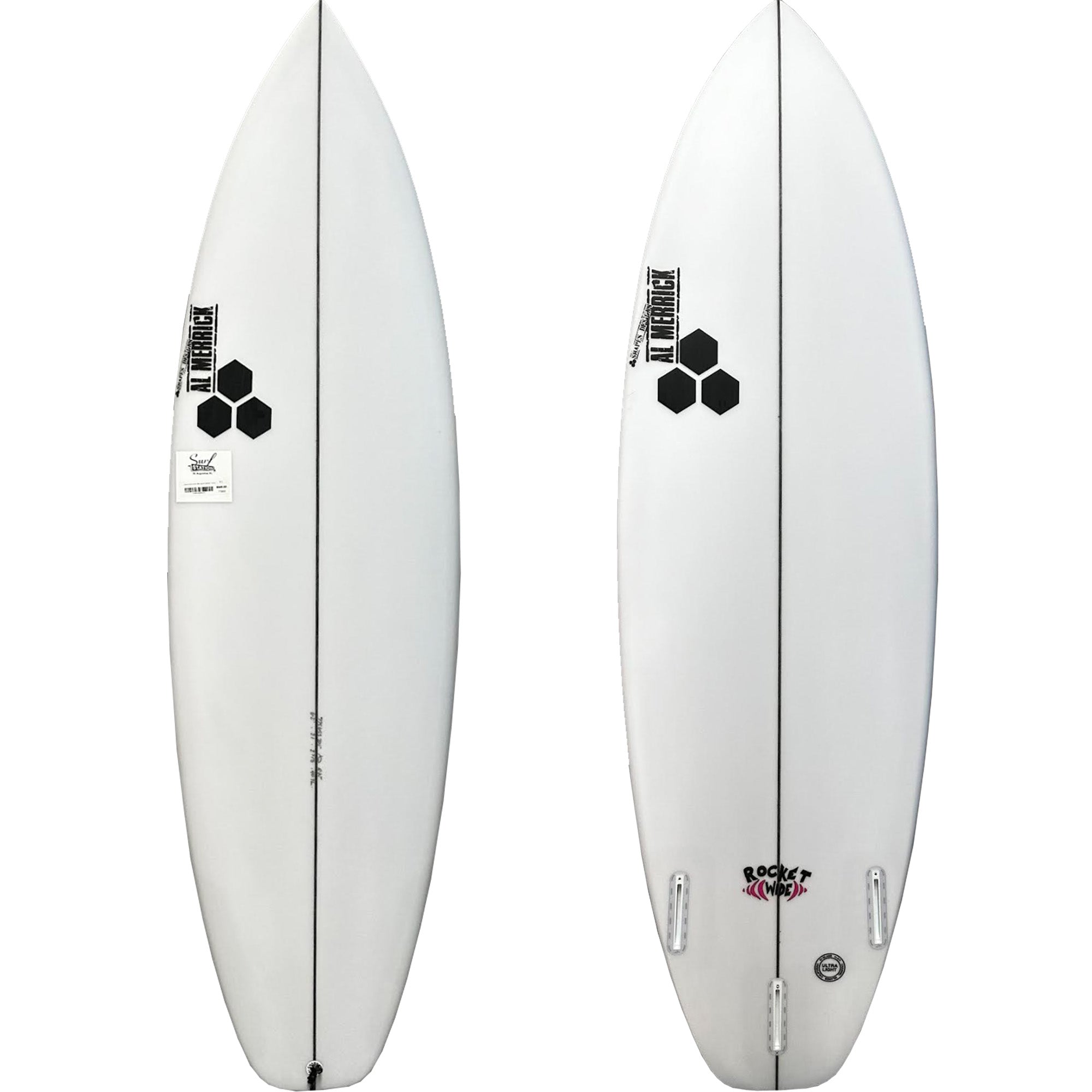 Channel Islands Rocket Wide Squash 5'5 Surfboard - Futures