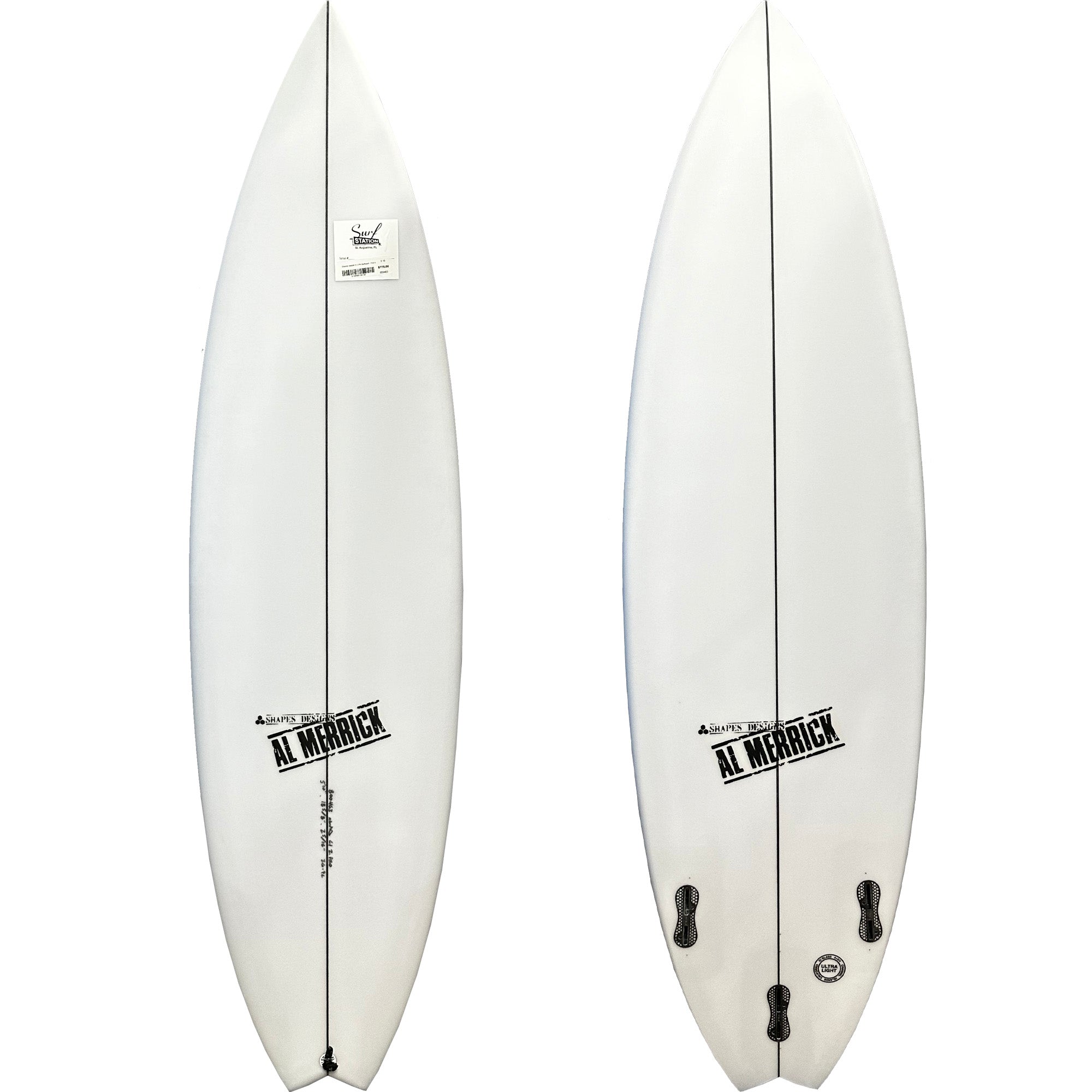 Channel Islands CI 2.Pro Swallow 6'2 Surfboard - FCS II