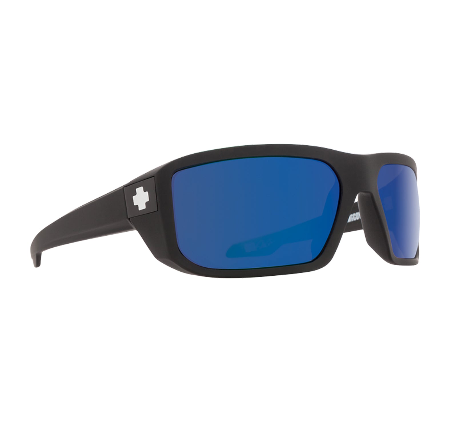 Spy McCoy Men's Sunglasses - Matte Black Frame/Happy Bronze w/ Blue Spectra Polarized