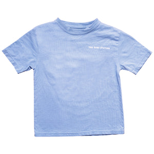 Surf Station Arch Logo 2.0 Youth Boy's S/S T-Shirt - Blue