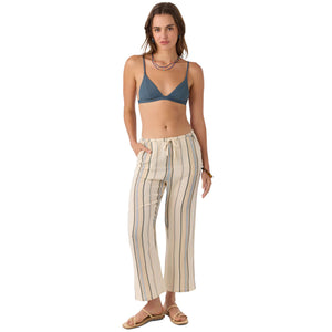 O'Neill Brenda Women's Striped Pants - Tapioca