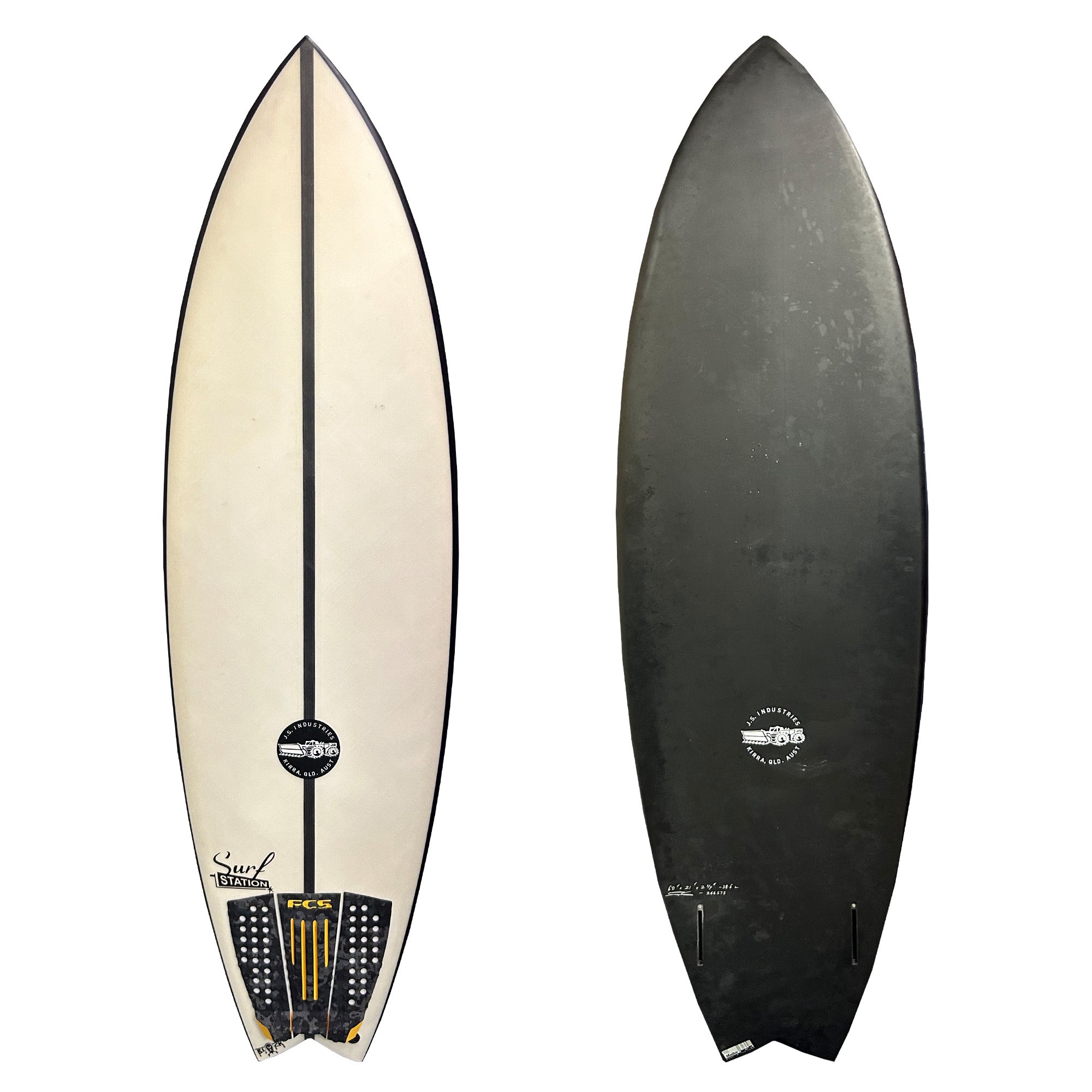 JS Industries Black Baron 6' Consignment Surfboard - Futures