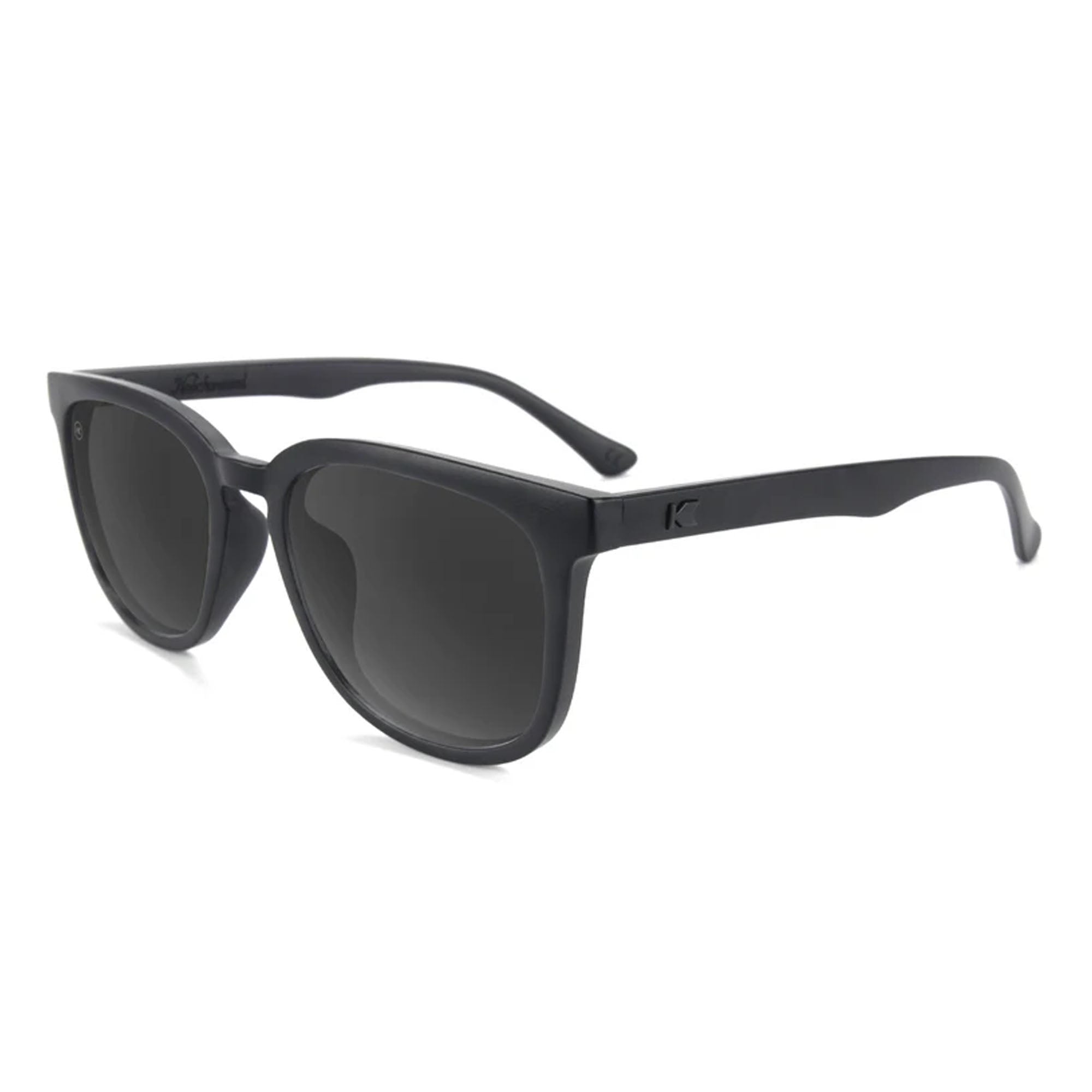 Knockaround Paso Robles Women's Sunglasses - Black On Black/Smoke