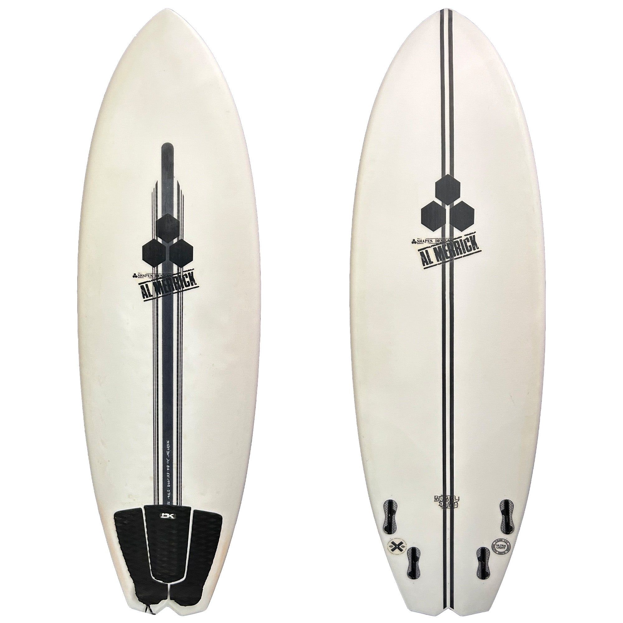 Channel Islands Bobby Quad 5'5 Consignment Surfboard - FCS II