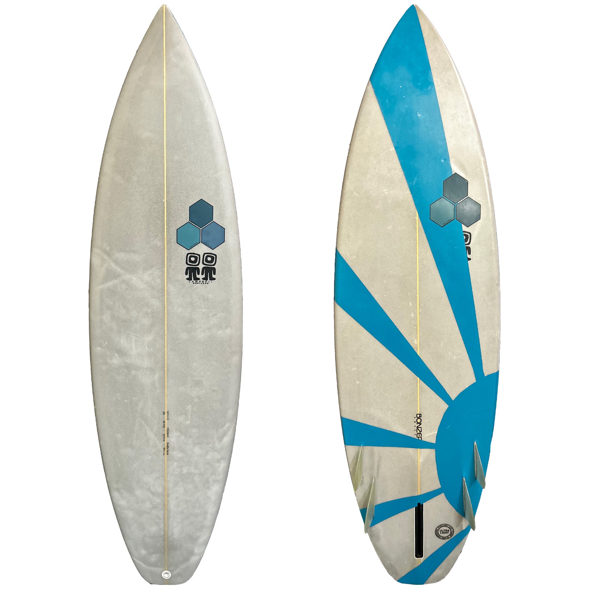 Channel Islands Campbell Bonzer 5'8 Consignment Surfboard - Futures