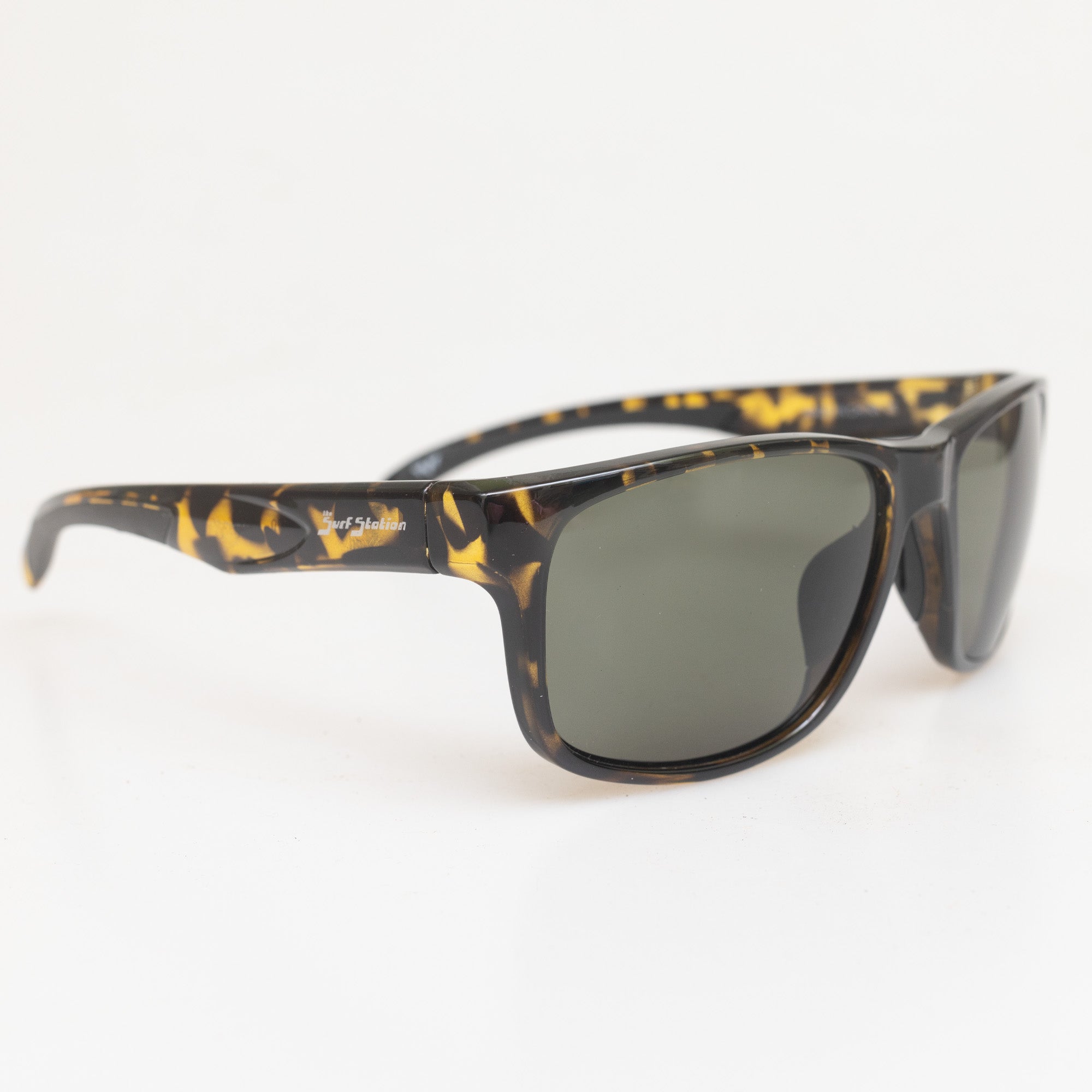 Surf Station Centrist Men's Polarized Sunglasses - Tortoise/Black