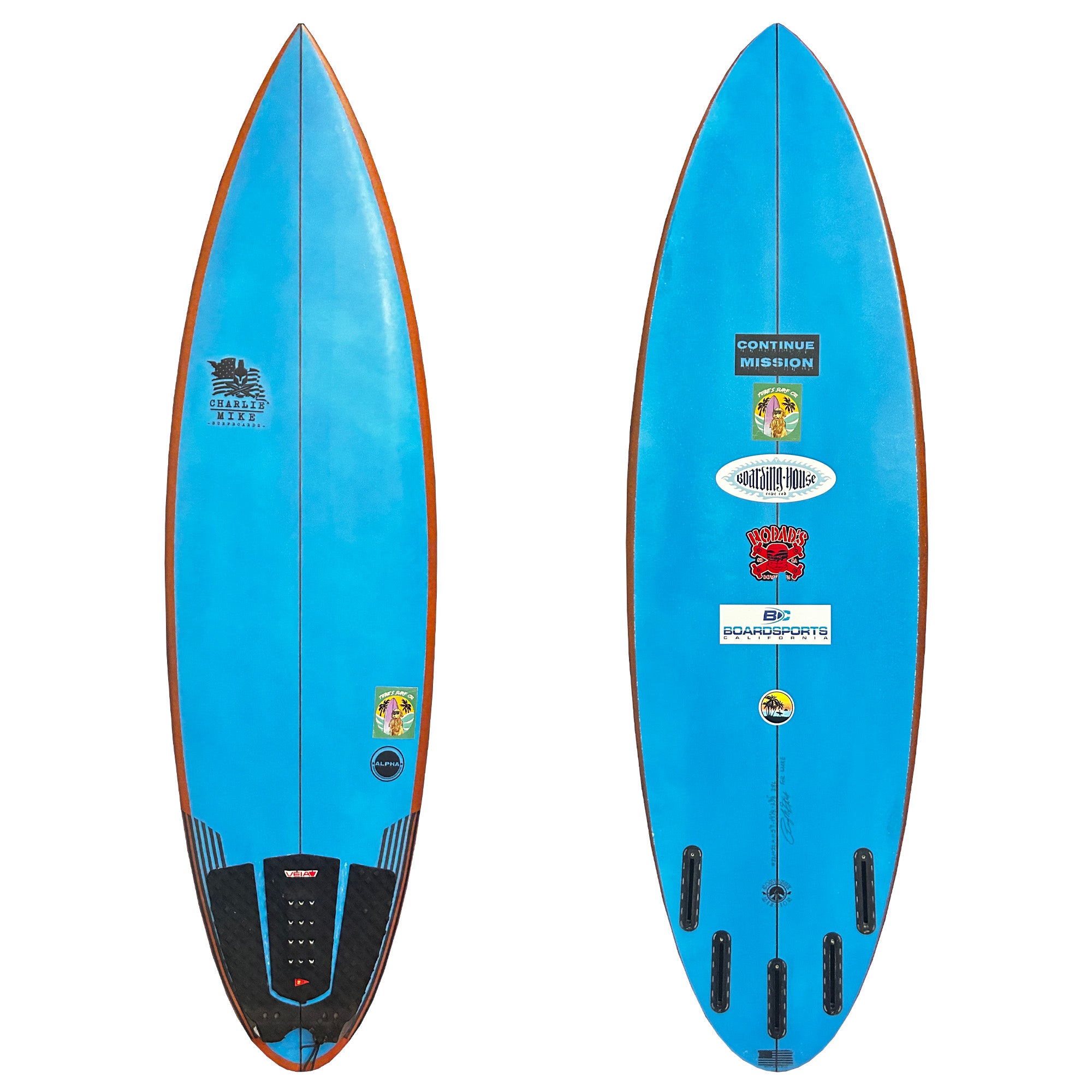 Charlie Mike 5'8 Used Surfboard - Futures