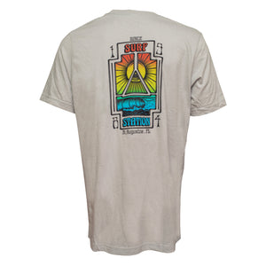 Surf Station x Cooper Neil One More Wave Men's S/S T-Shirt - Grey