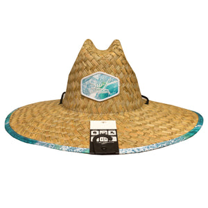 Surf Station Current Straw Lifeguard Hat - Blue