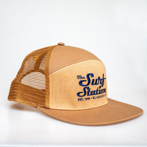 Surf Station Cyclist Men's Hat - Brown