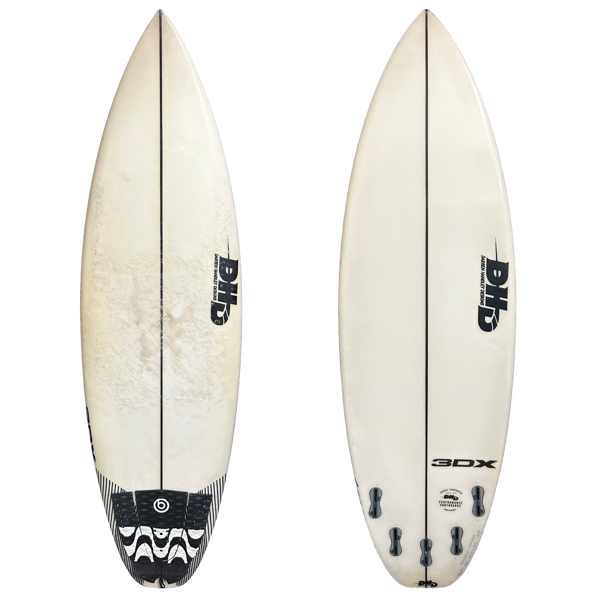 DHD 5'8 Consignment Surfboard - FCS II