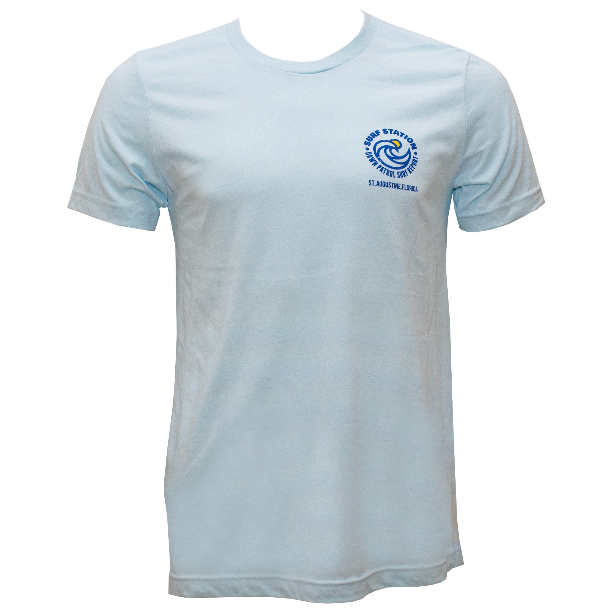 Surf Station Dawn Patrol Men's S/S T-Shirt - Heather Ice Blue