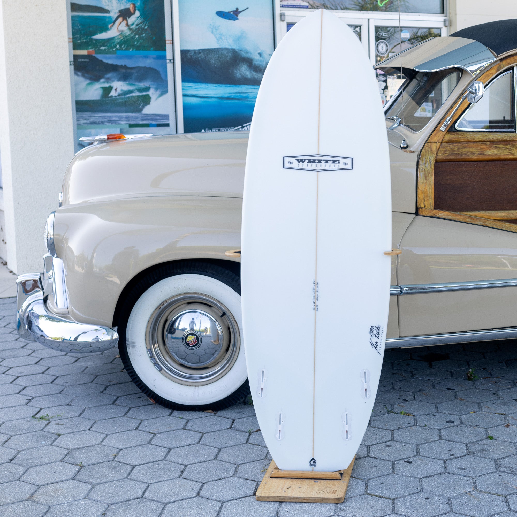 Ken White Diamond Quad Surfboard - FCS II