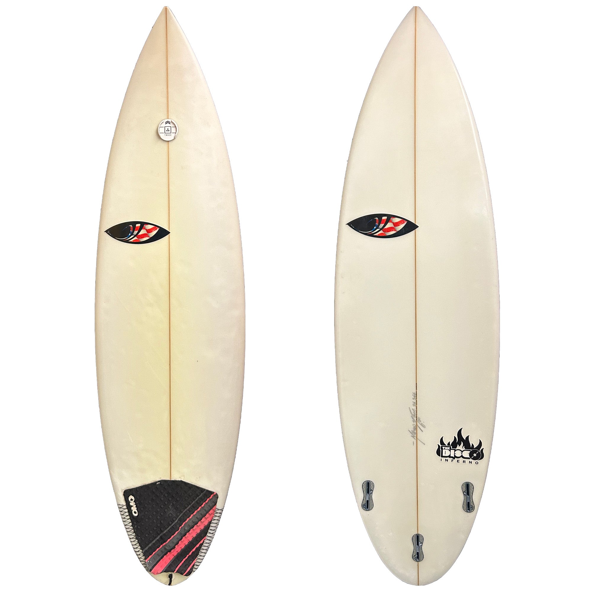 Sharp Eye Disco Inferno 6' Consignment Surfboard - FCS II