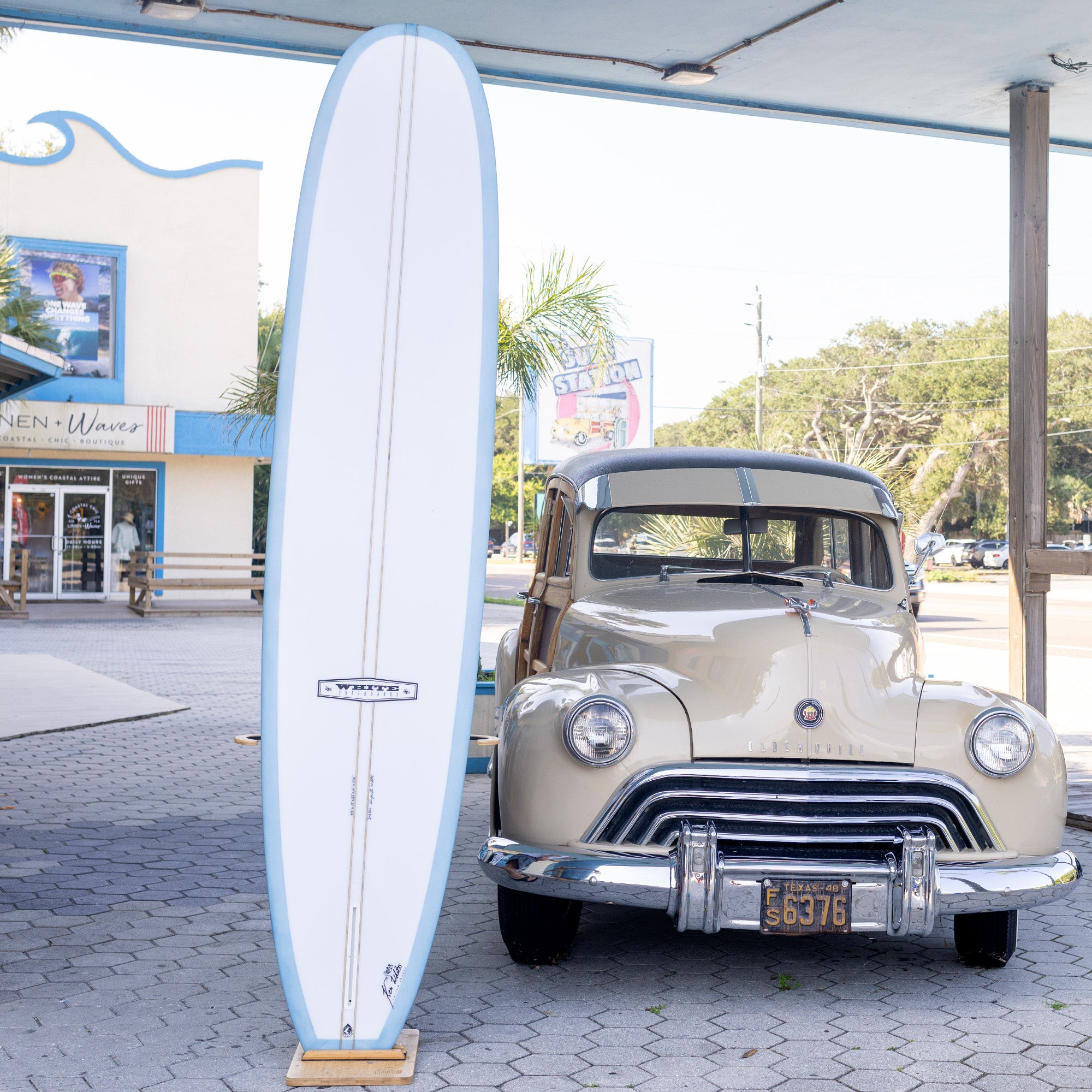 Ken White OG Double Stringer 9'4" Longboard Surfboard