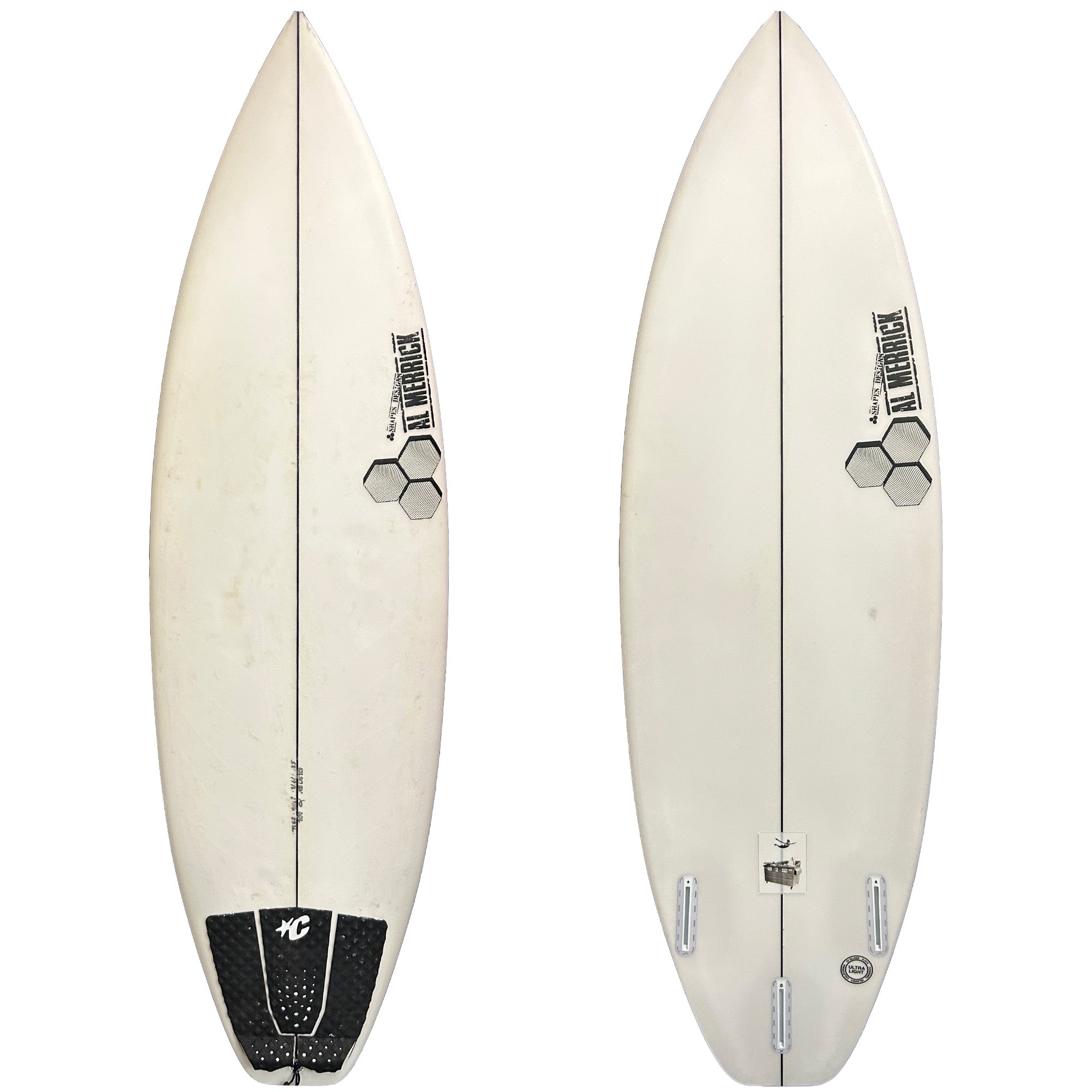 Channel Islands Dumpster Diver 2 5'8 Used Surfboard - Futures