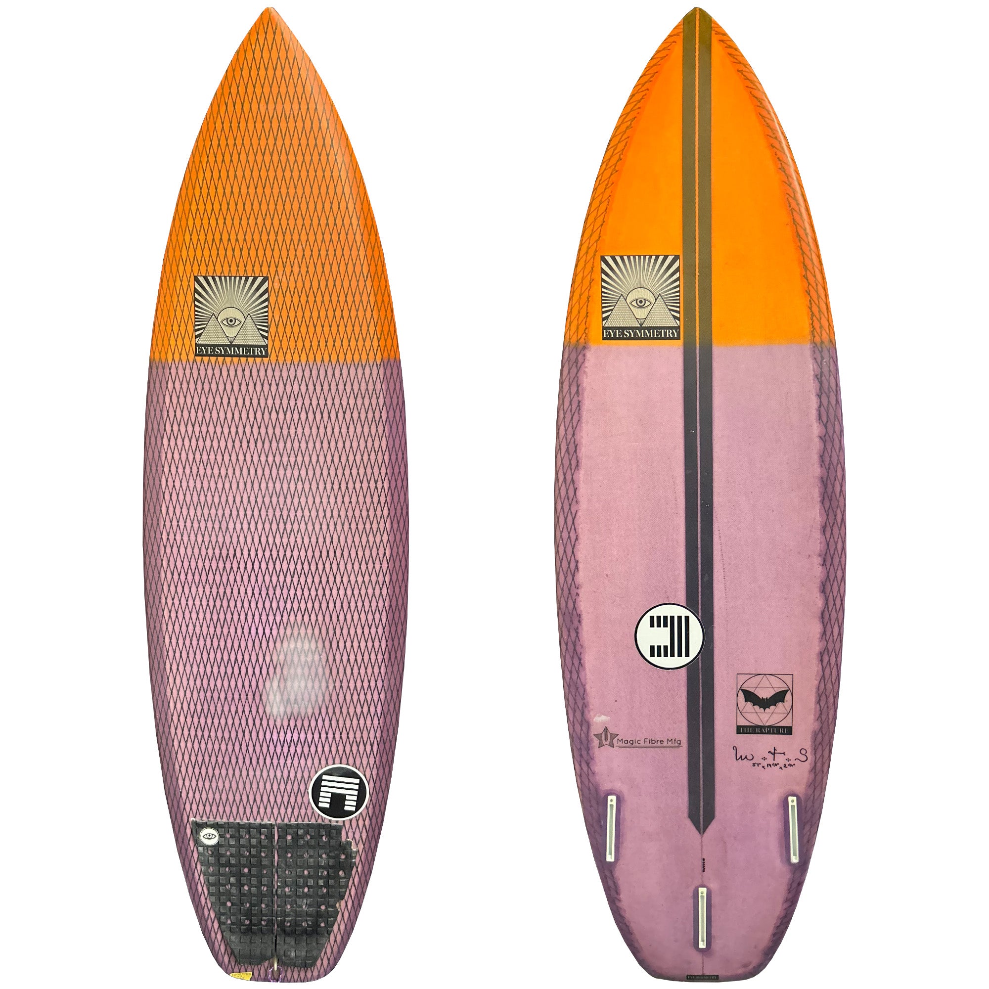 Eye Symmetry 5'7 Consignment Surfboard - Futures