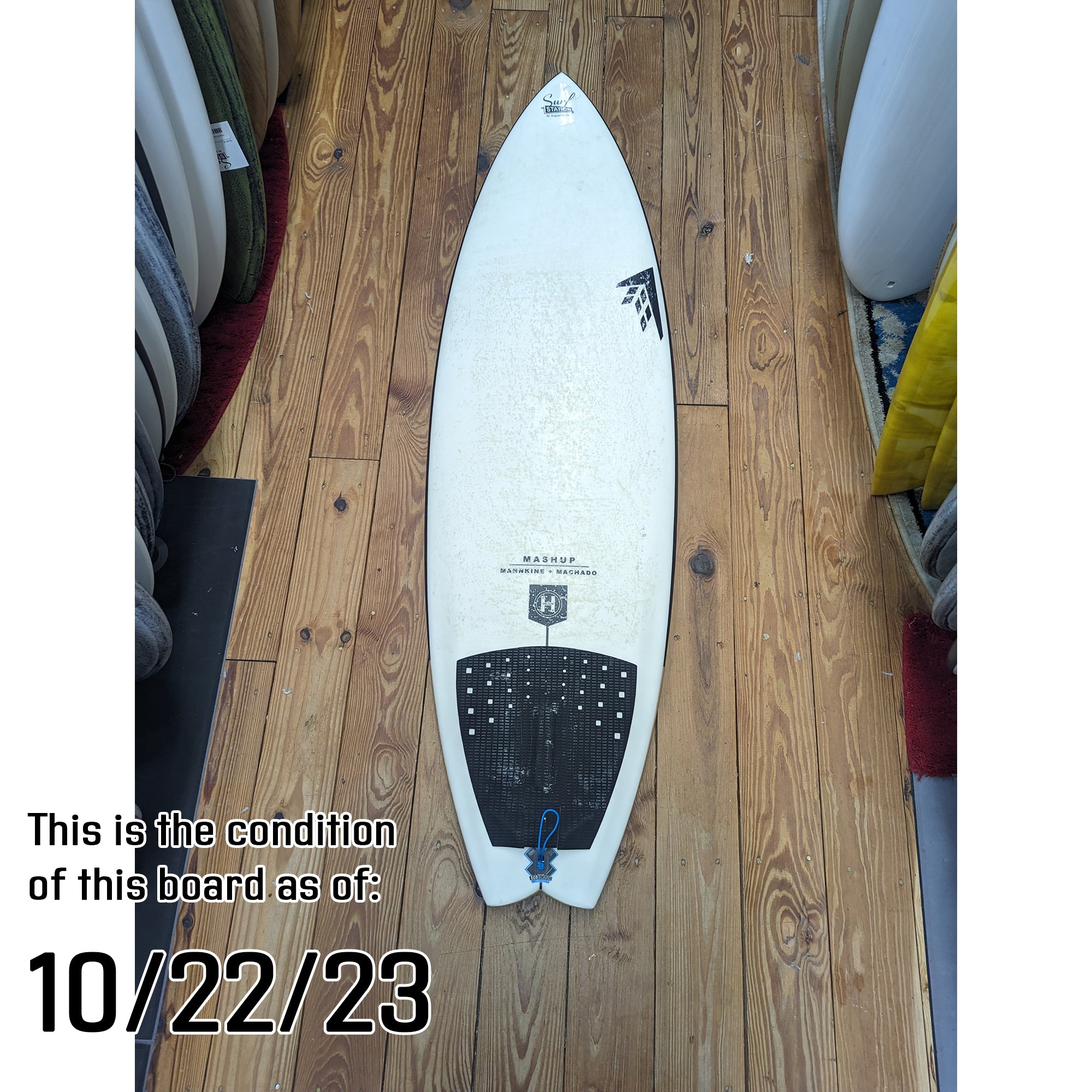 Firewire Mashup 5'7 Demo Surfboard - Futures