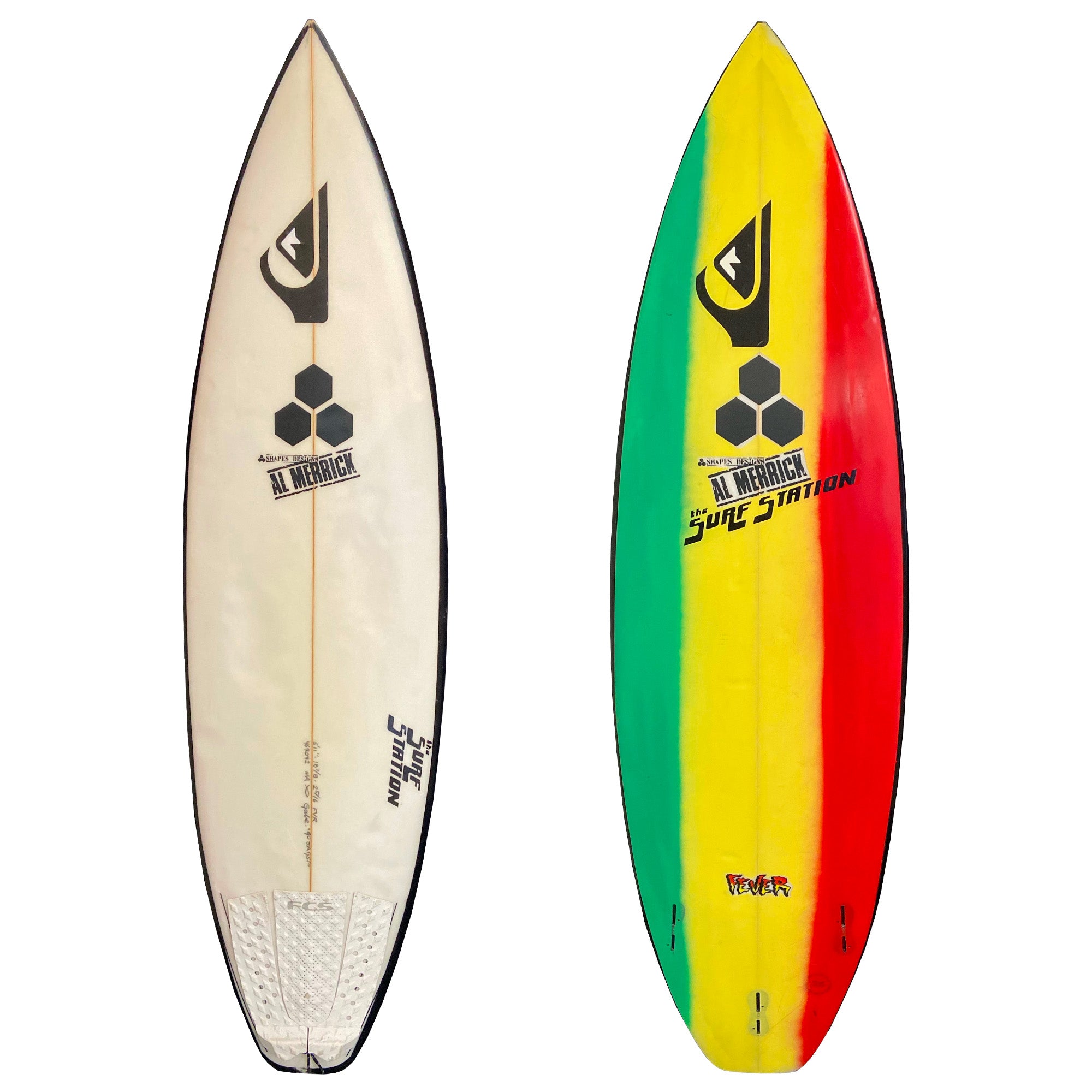 Channel Islands Fever 5'11 Used Surfboard - FCS II