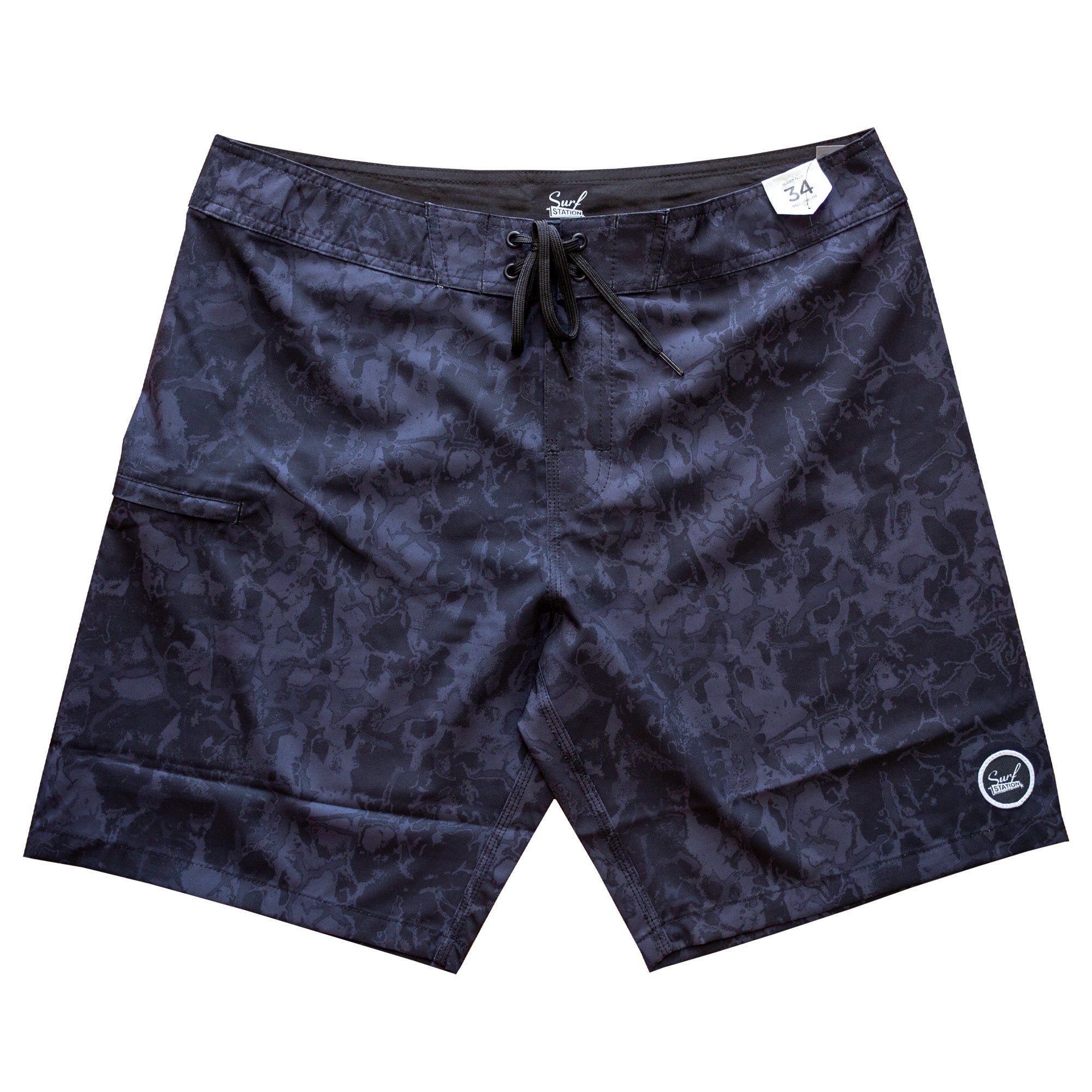 Surf Station Firefly 19" Men's Boardshorts - Ghost Camo