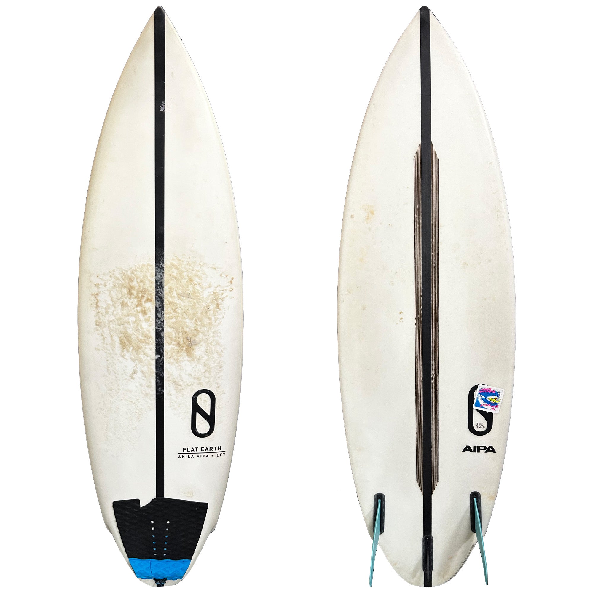 Firewire Flat Earth 5'7 Consignment Surfboard - Futures