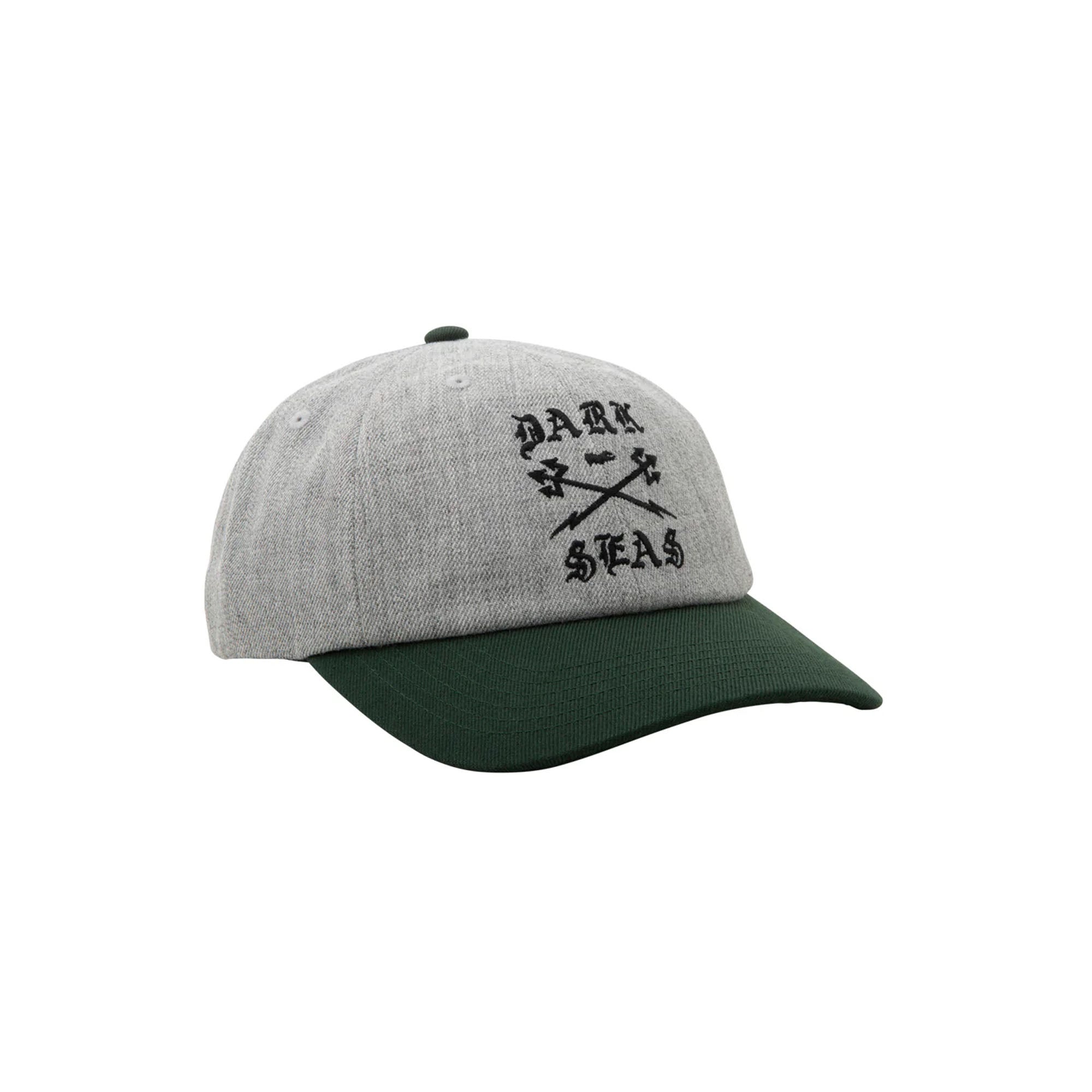 Dark Seas Crypt Men's Hat - Grey/Green