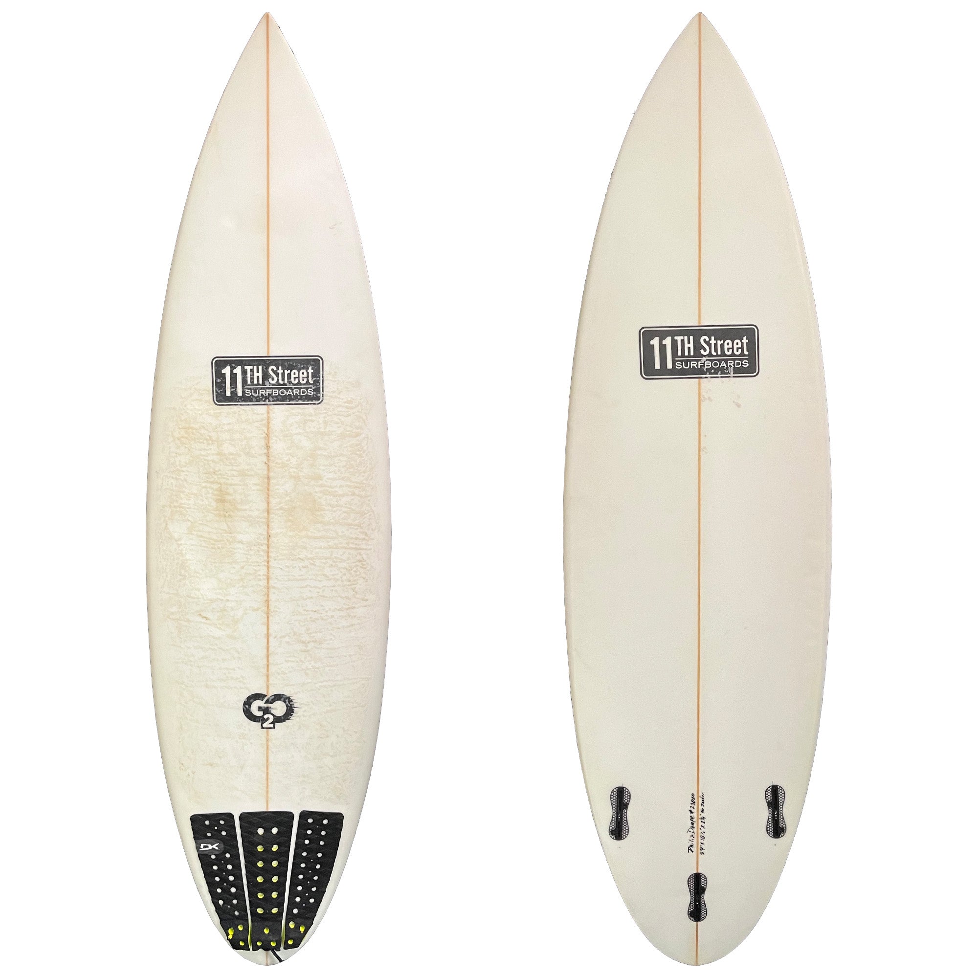 11th Street Go2 5'9 Consignment Surfboard - FCS II