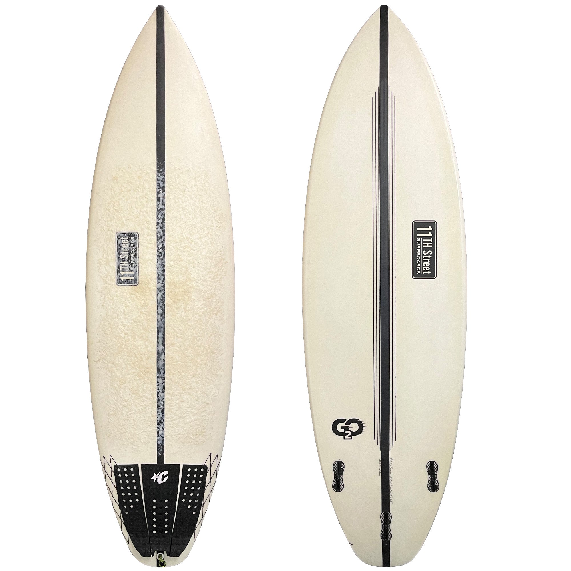 11th Street Surfboards Go2 6'1 Used Surfboard - FCS II