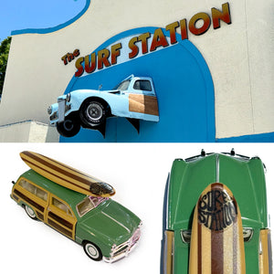 Surf Station 1949 Classic Woody Wagon Toy