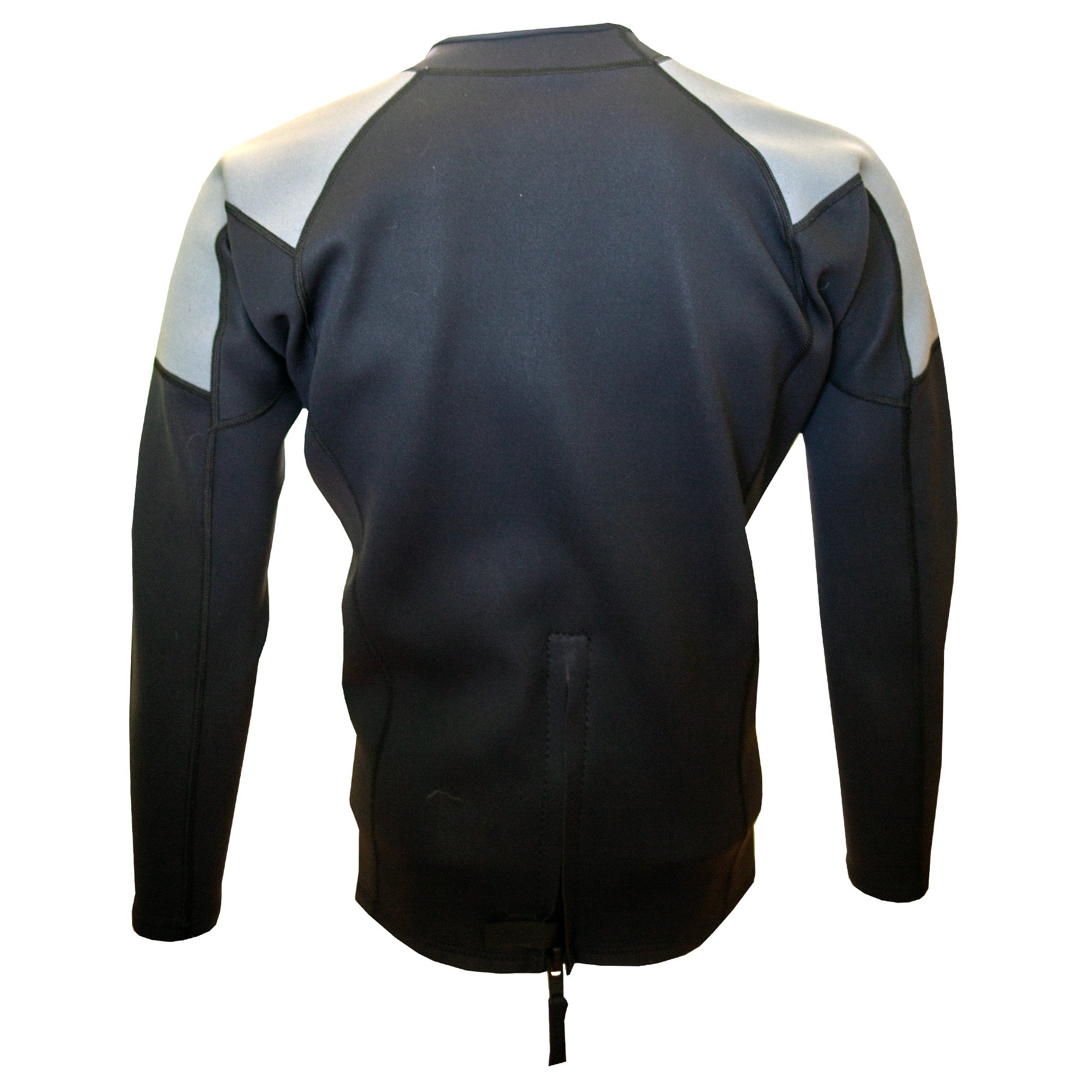 Surf Station 1mm Men's Wetsuit Top - Black/Grey