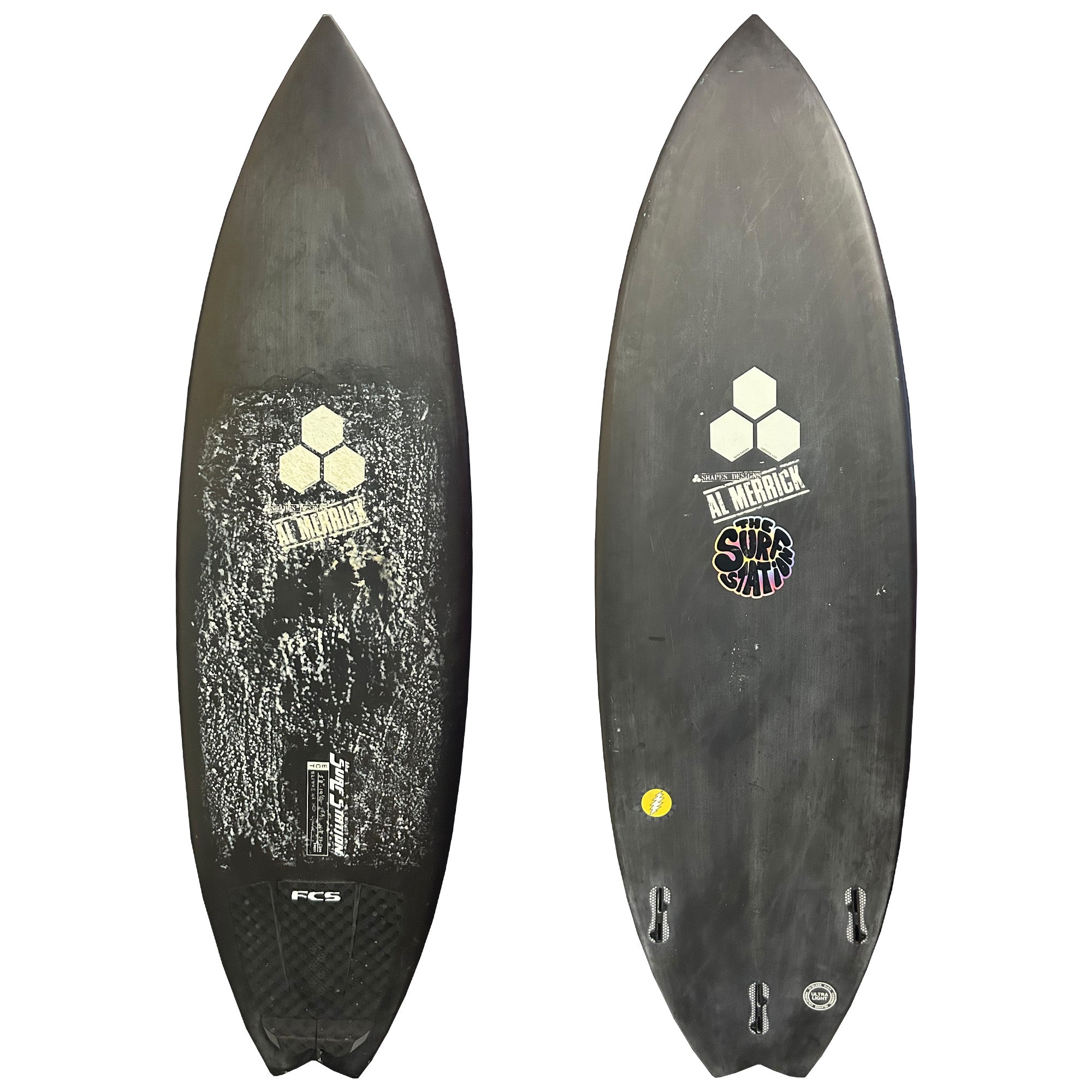 Channel Islands Happy Everyday ECT 5'8 Consignment Surfboard - FCS II