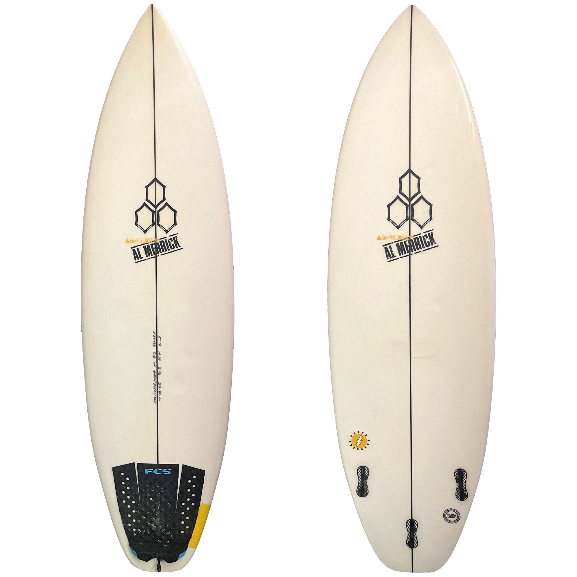 Channel Islands Happy Everyday 5'8 Used Surfboard - FCS II