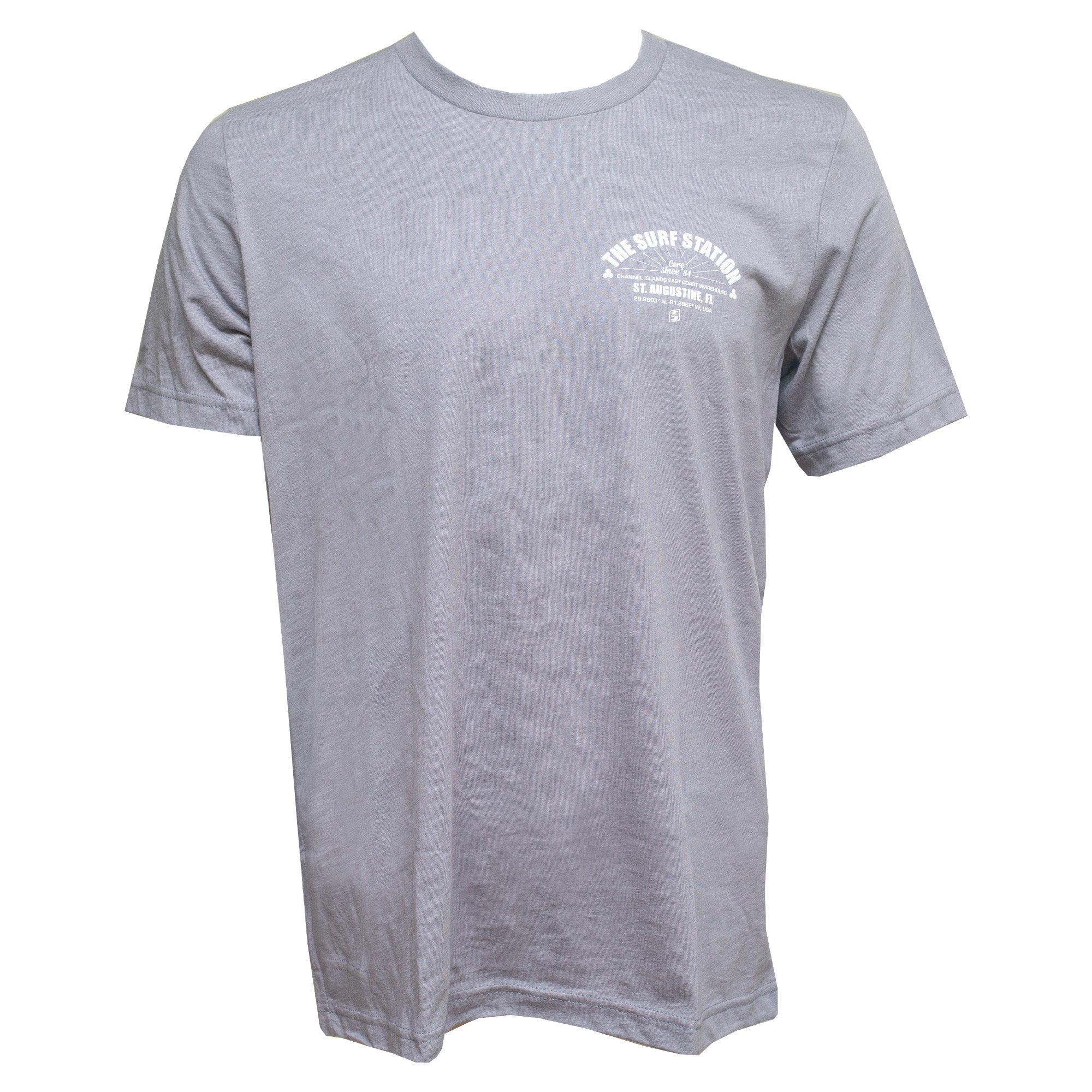 Surf Station Core Since 84 Men's T-Shirt - Heather Slate