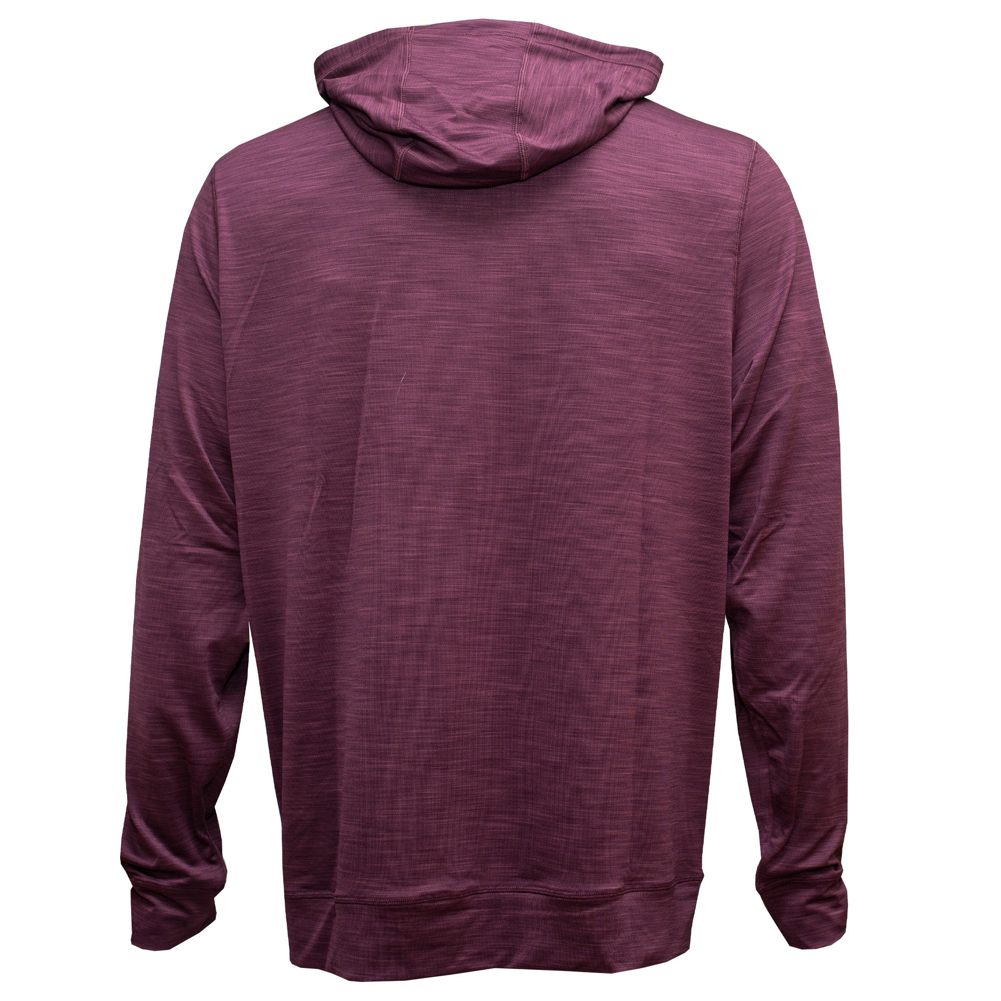 Surf Station Helm Athletic Men's L/S Hoodie - Heather Maroon