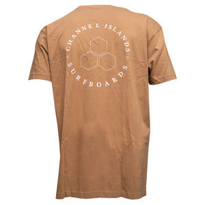 Channel Islands Hex Circle 2.0 Men's S/S T-Shirt - Desert